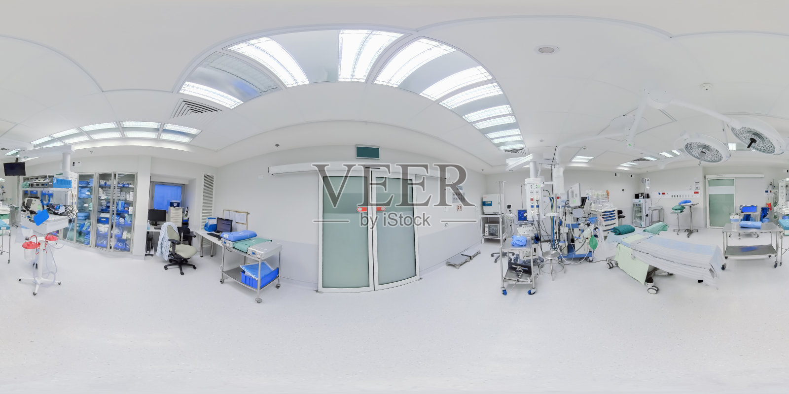 医院里空荡荡的全新手术室照片摄影图片