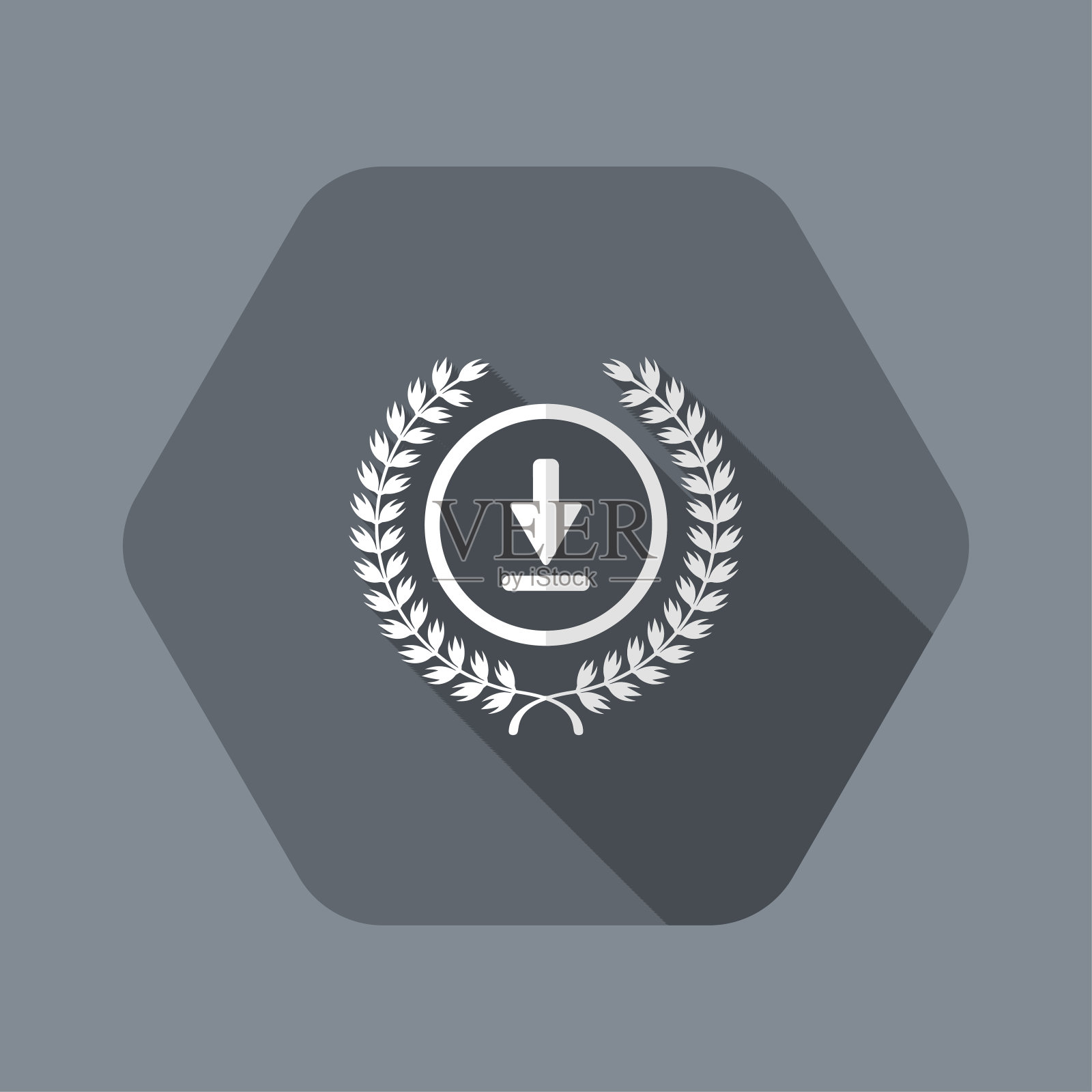 高级下载平面图标图标素材