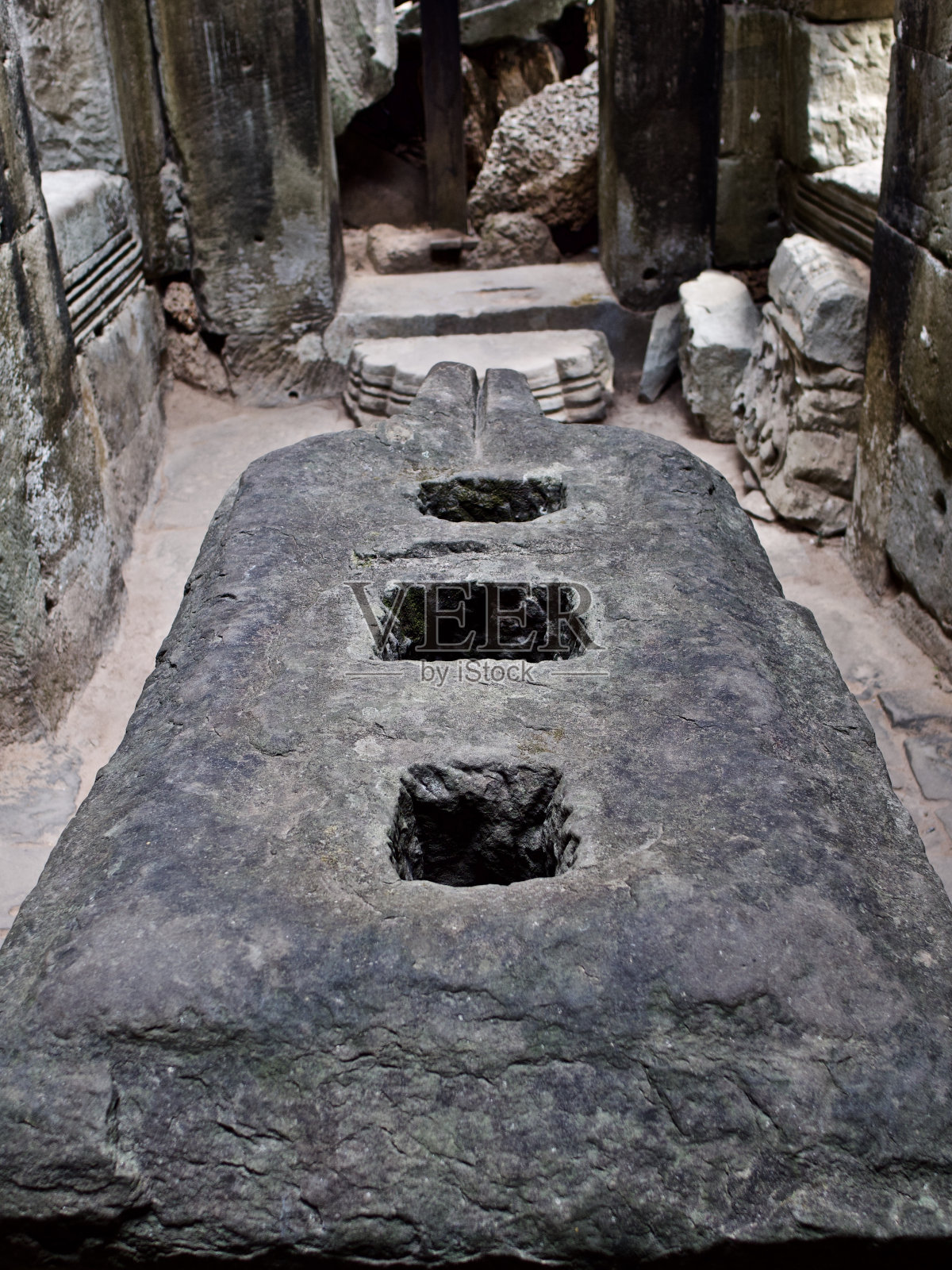 暹粒吴哥古庙建筑群建筑照片摄影图片