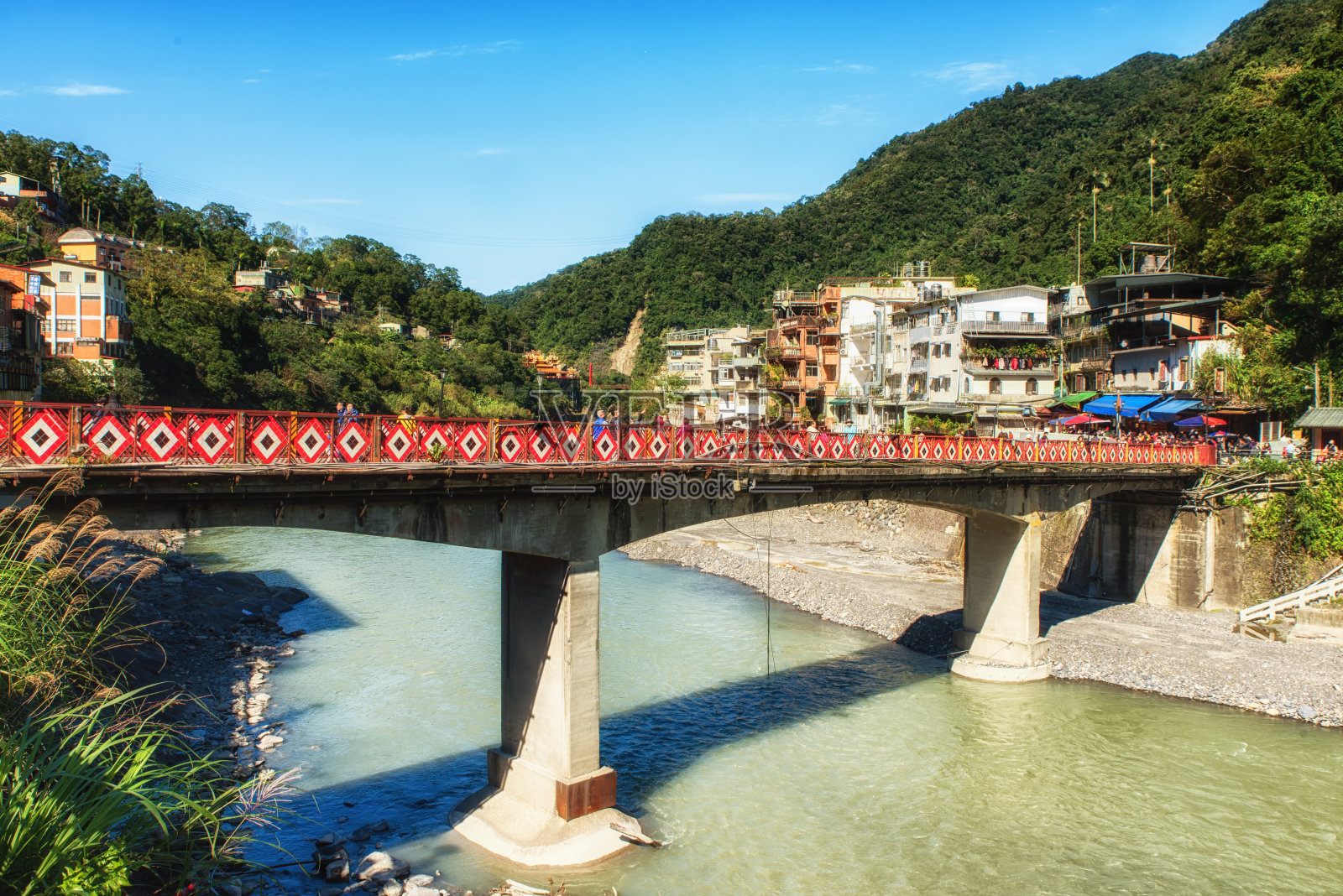 台湾乌来大桥照片摄影图片