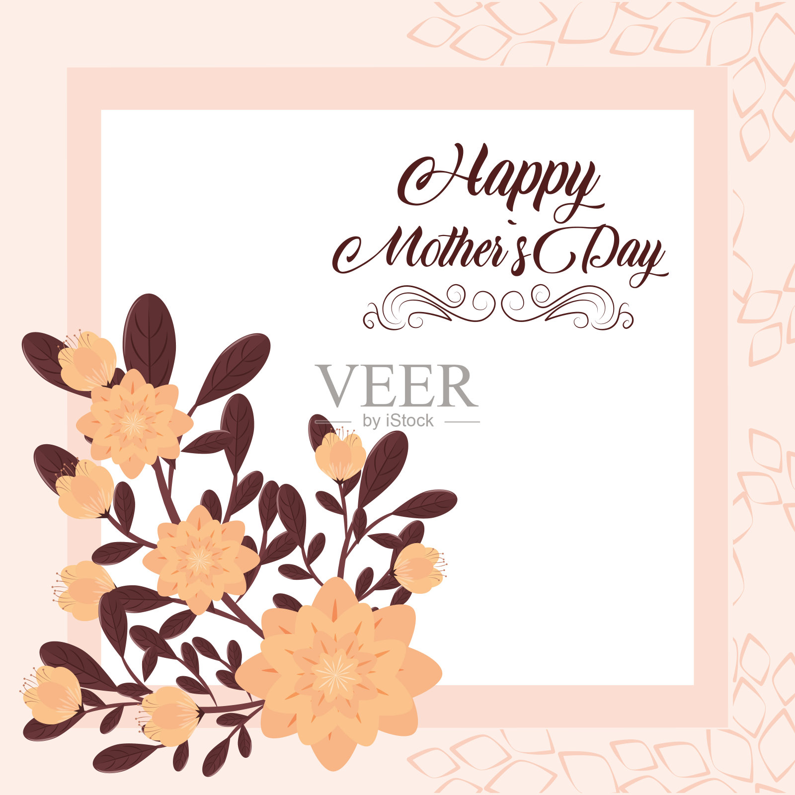 母亲节快乐设计模板素材