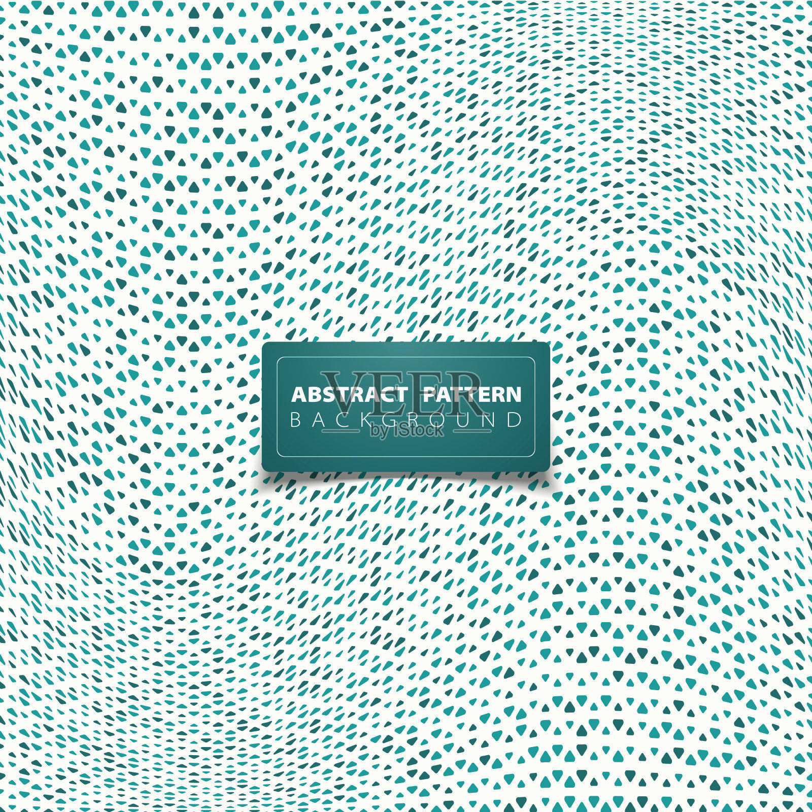 抽象的绿色三角形网格最小覆盖设计背景。说明向量eps10插画图片素材