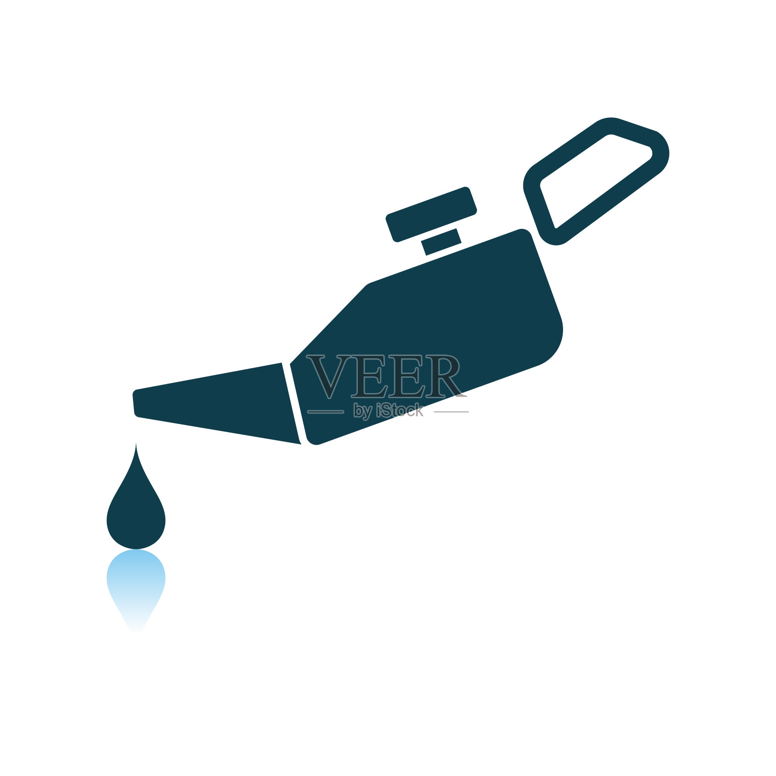 石油罐图标插画图片素材