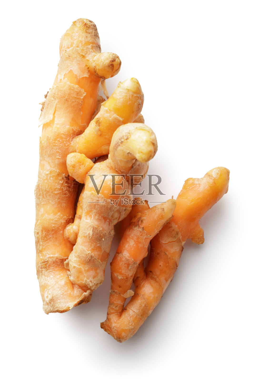 亚洲食物:在白色背景下分离的指根照片摄影图片