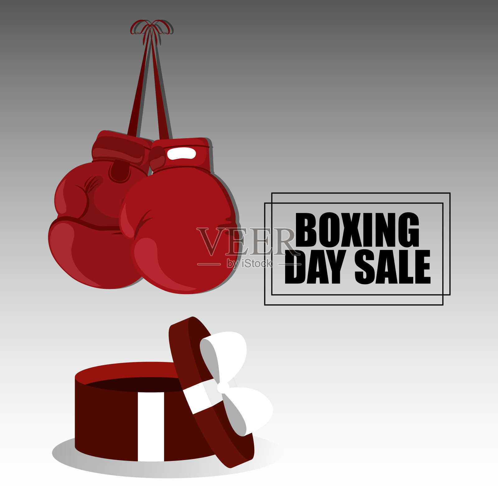 节礼日促销插画图片素材