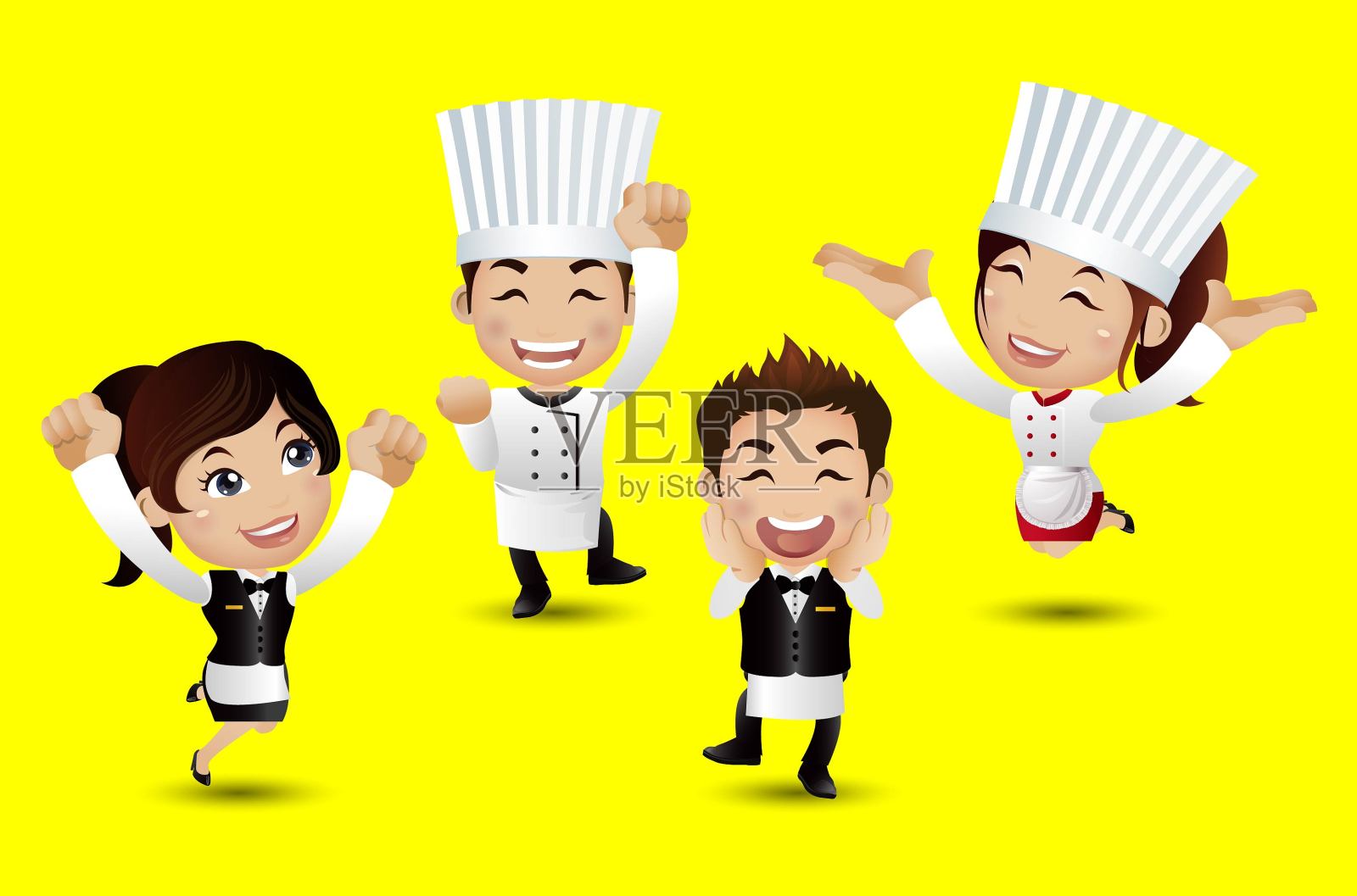 专业-厨师套装插画图片素材