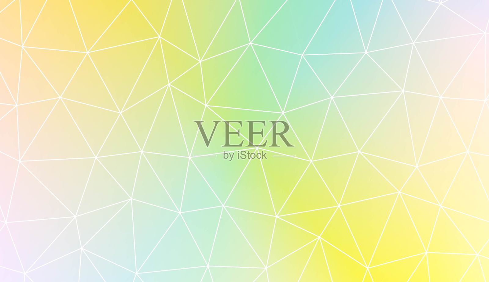 模糊的三角形纹理。壁纸，展示背景，室内设计，时尚印花。矢量插图。创意渐变色彩。插画图片素材