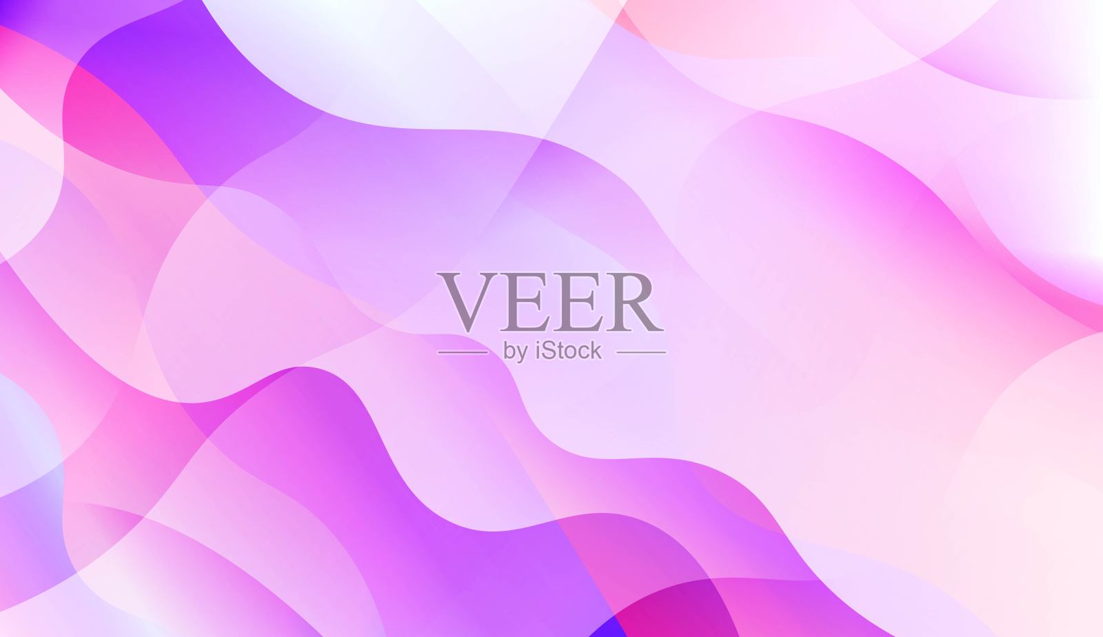 波浪抽象背景。为传单，宣传册，小册子和网站设计矢量插图与颜色梯度。插画图片素材