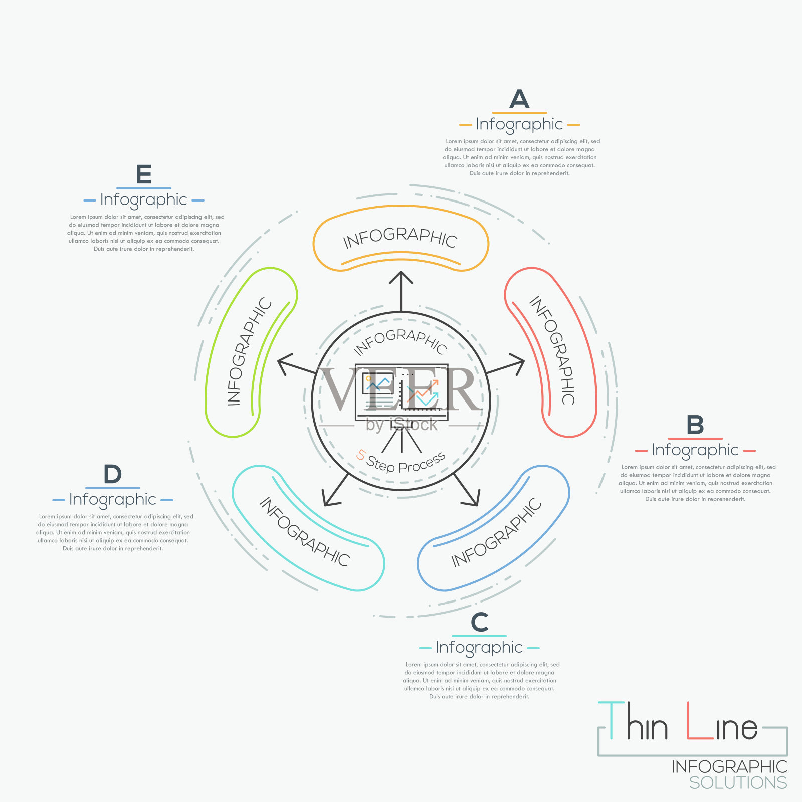 现代信息图形设计模板设计模板素材