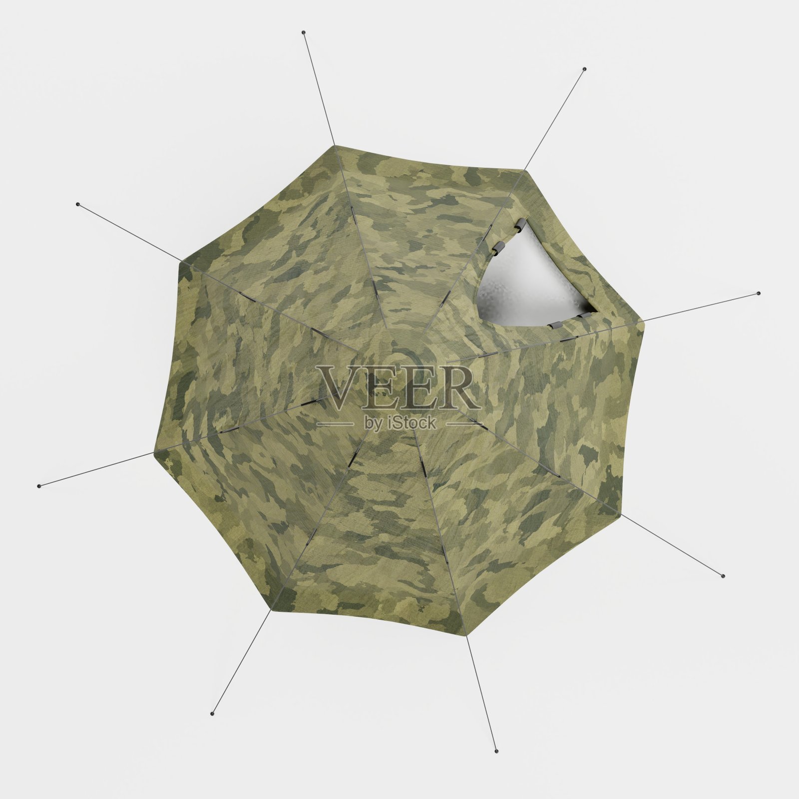 逼真的3d渲染帐篷照片摄影图片