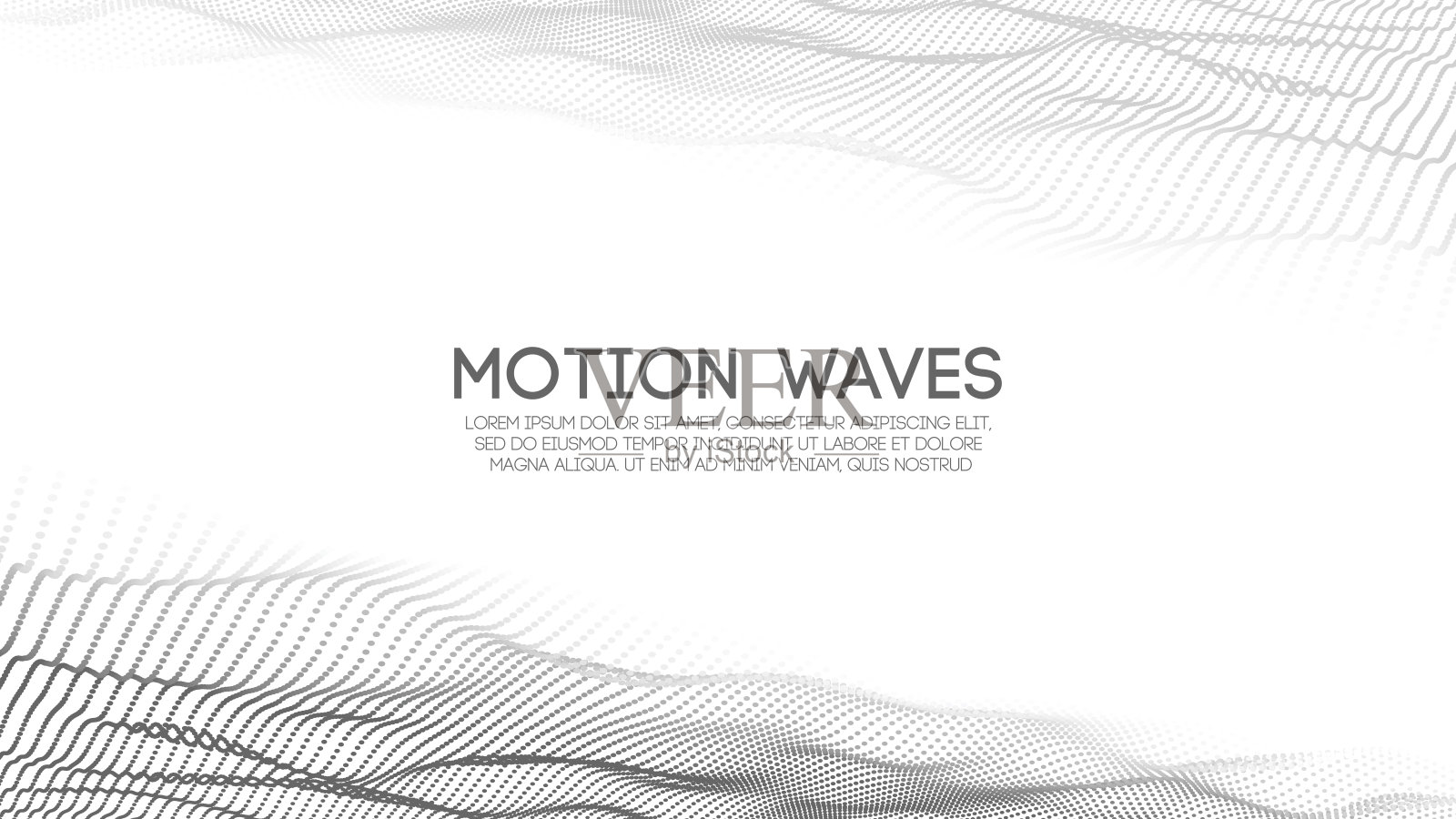 三维发光抽象数字波粒子。未来的矢量插图。住房和城市发展部的元素。技术的概念。抽象的背景。插画图片素材