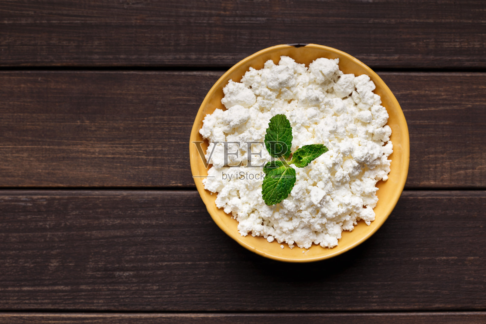 有机白干酪概念照片摄影图片