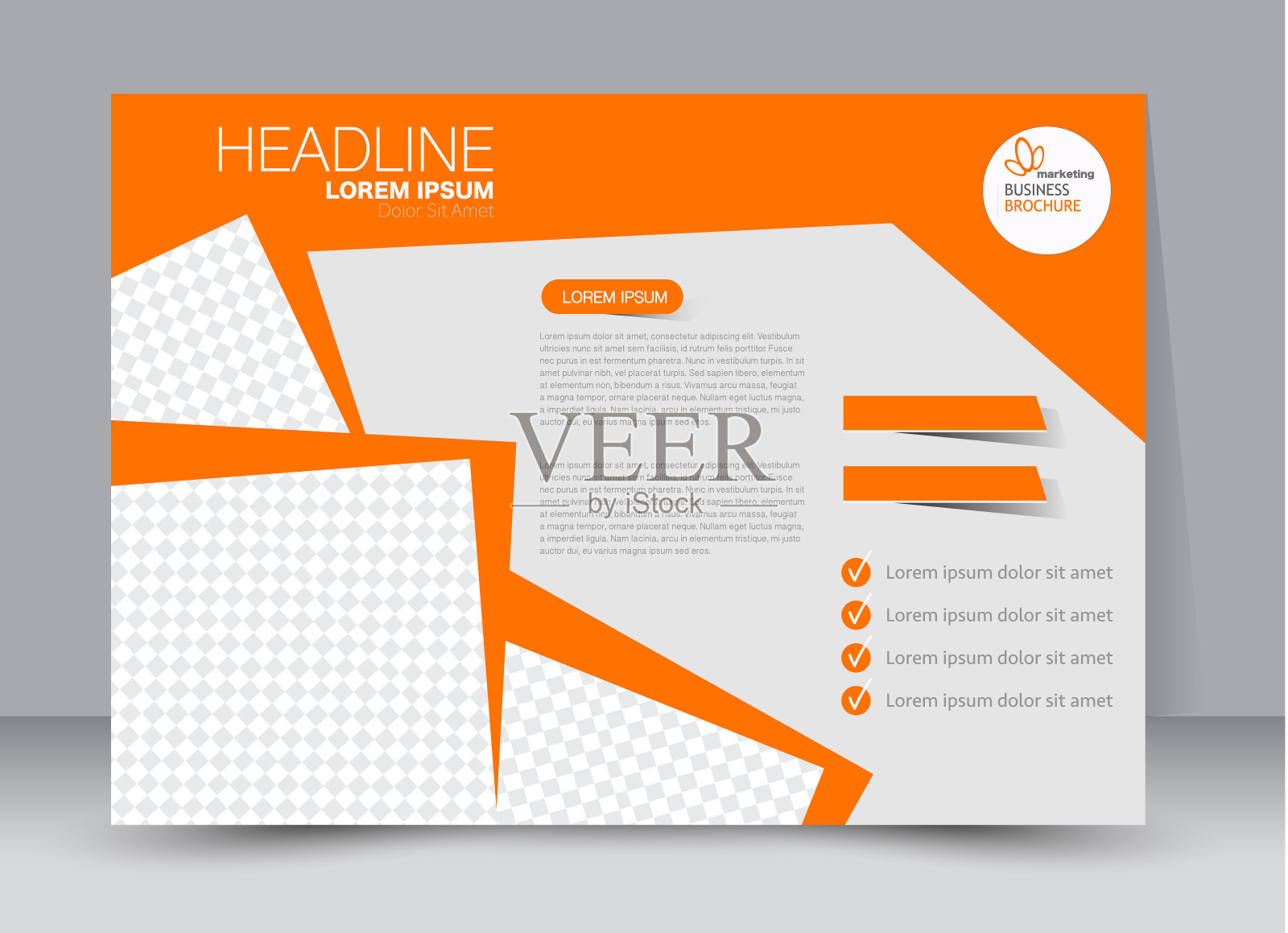 传单宣传册广告牌模板景观设计模板素材