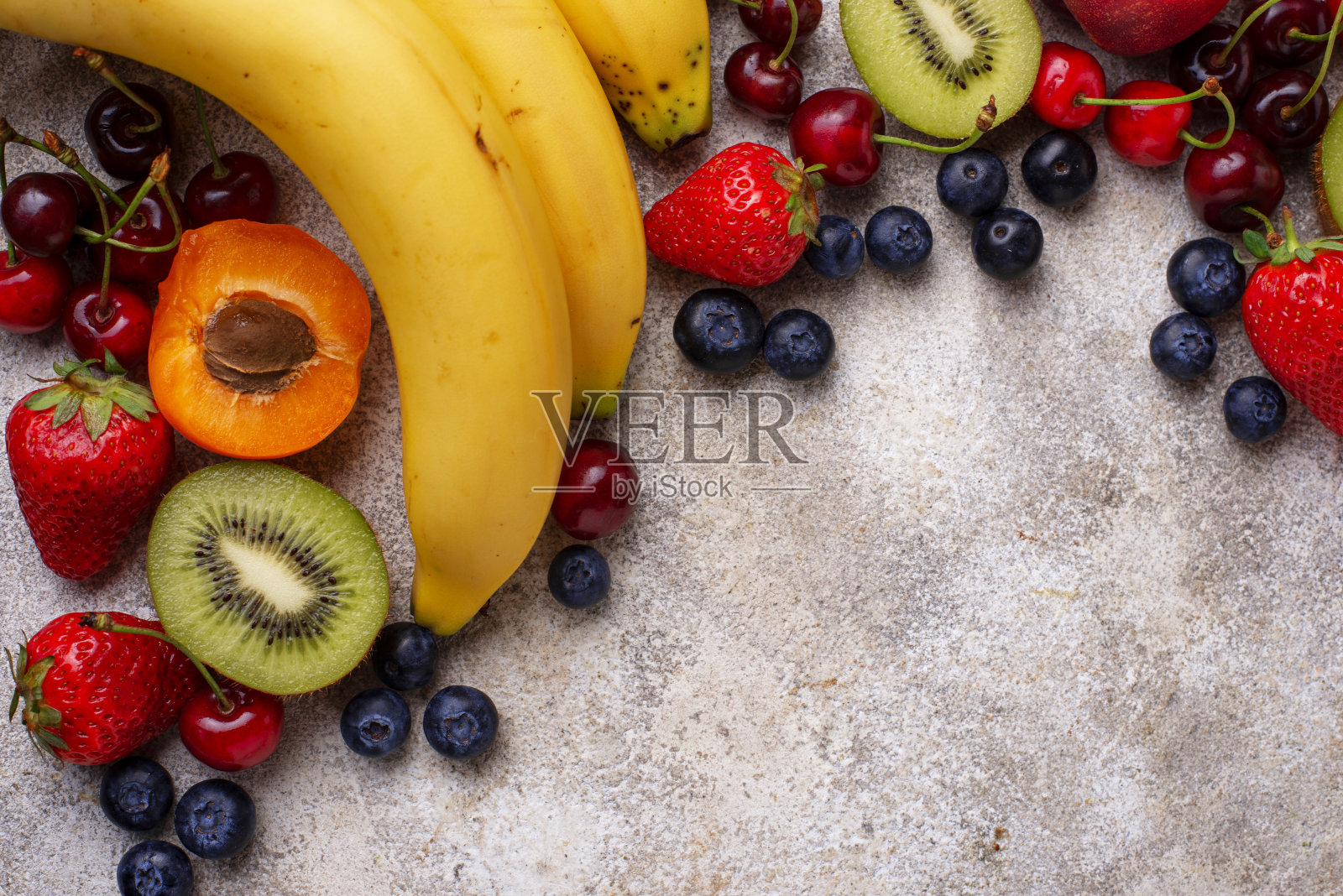 水果和浆果夏季背景照片摄影图片