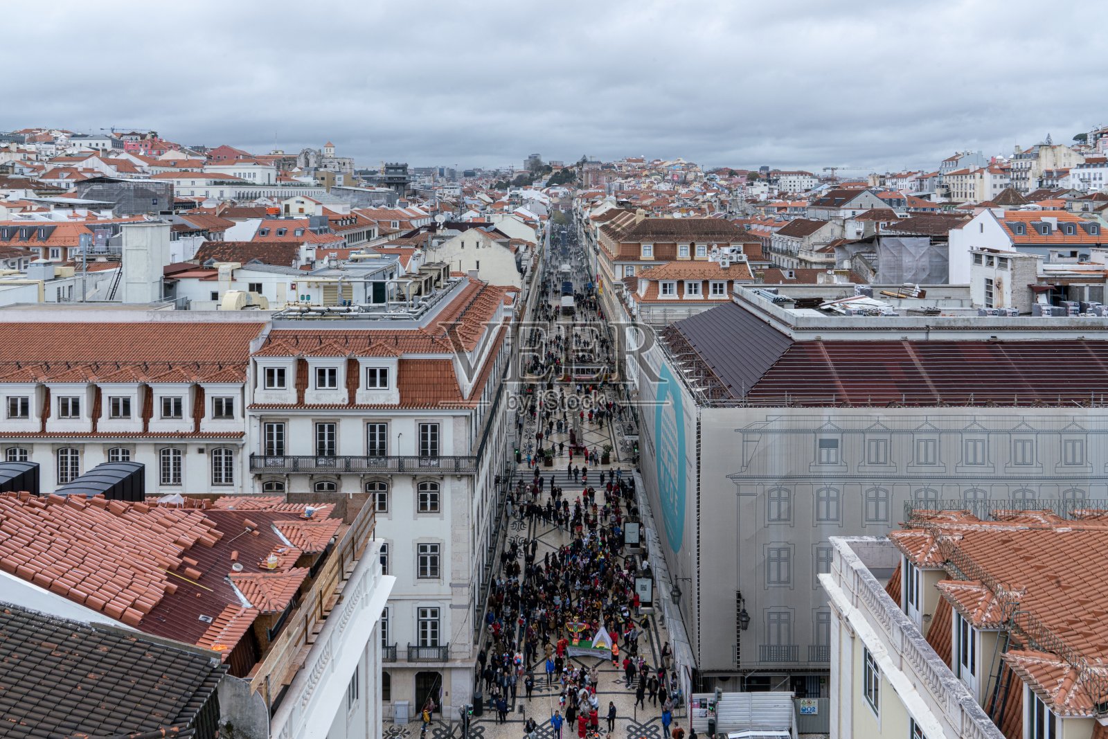 里斯本建筑视图照片摄影图片