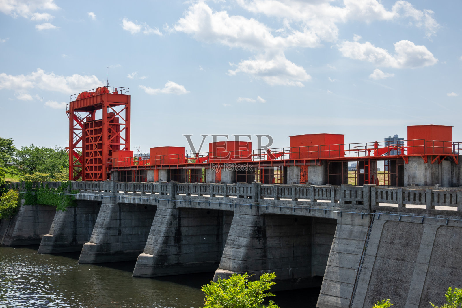 岩渊水门，日本东京照片摄影图片