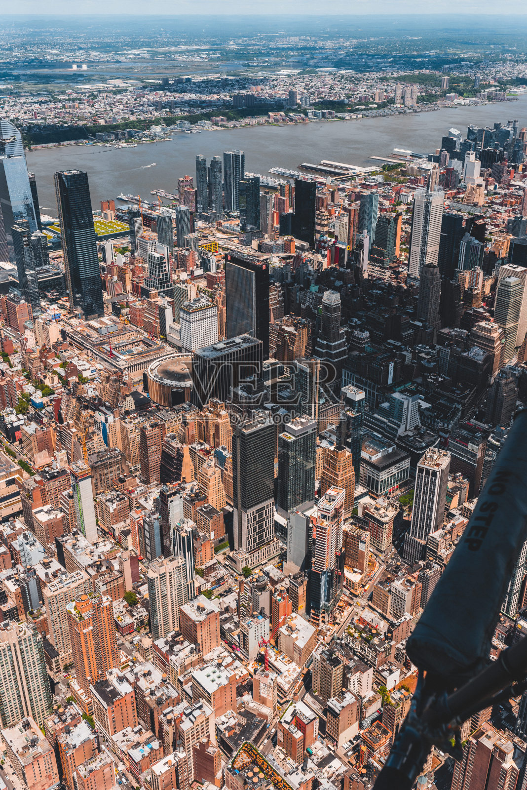 纽约市鸟瞰图照片摄影图片