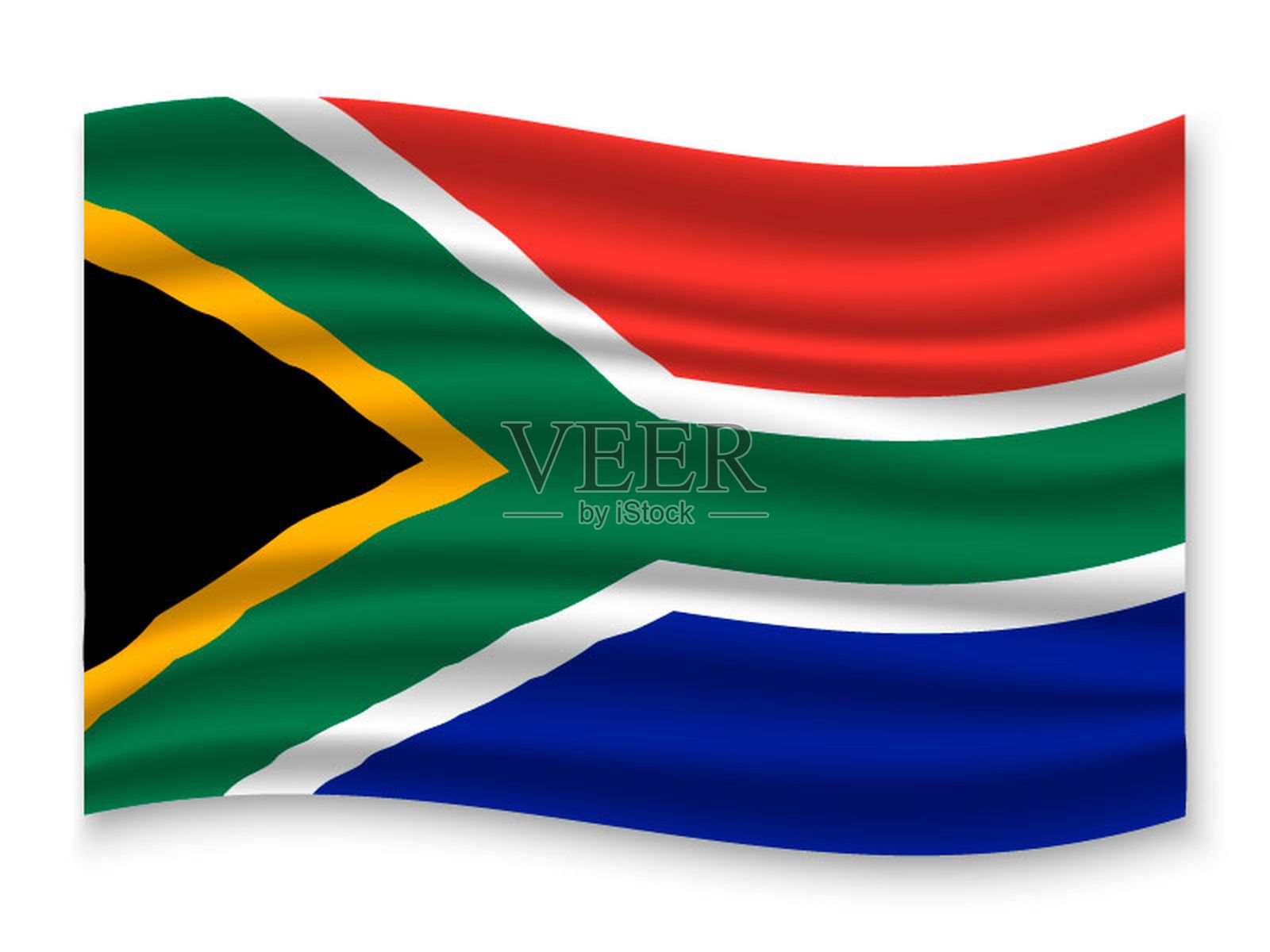 3 d挥舞着国旗插画图片素材