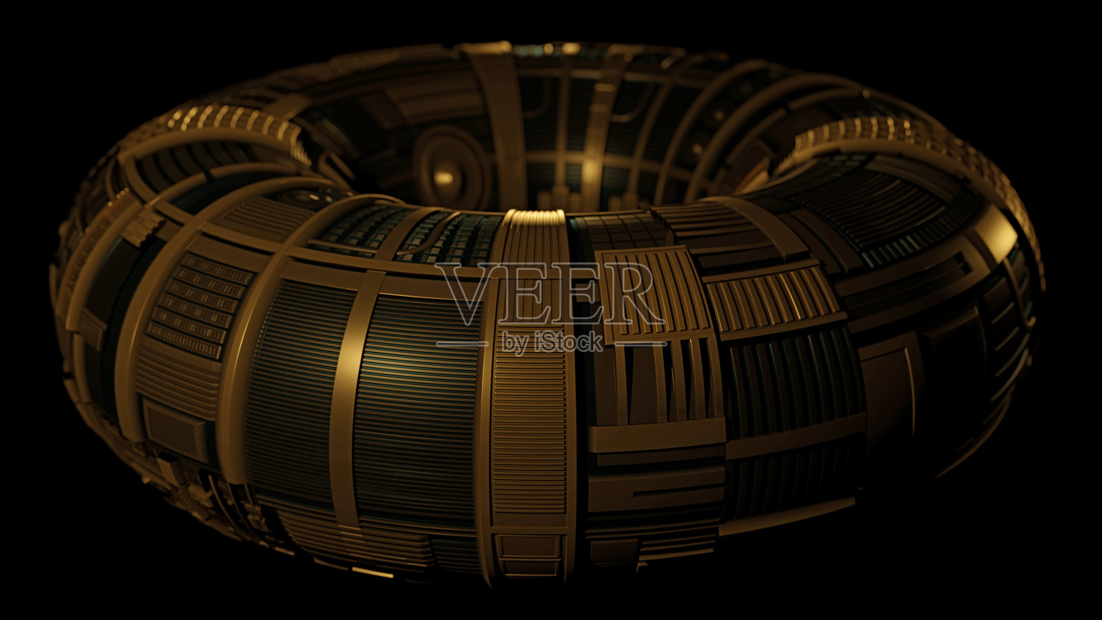 黑色和金色金属环面照片摄影图片