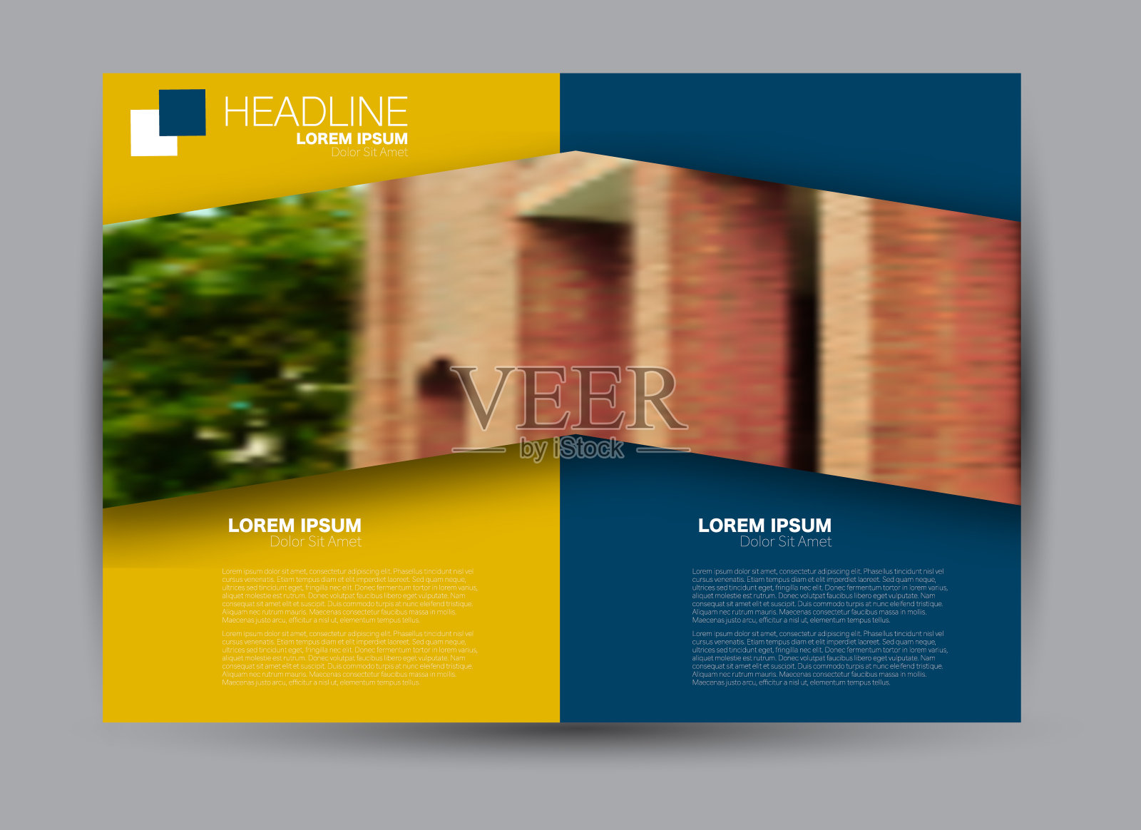 宣传单，宣传册，广告牌模板设计景观导向教育，展示，网站。设计模板素材