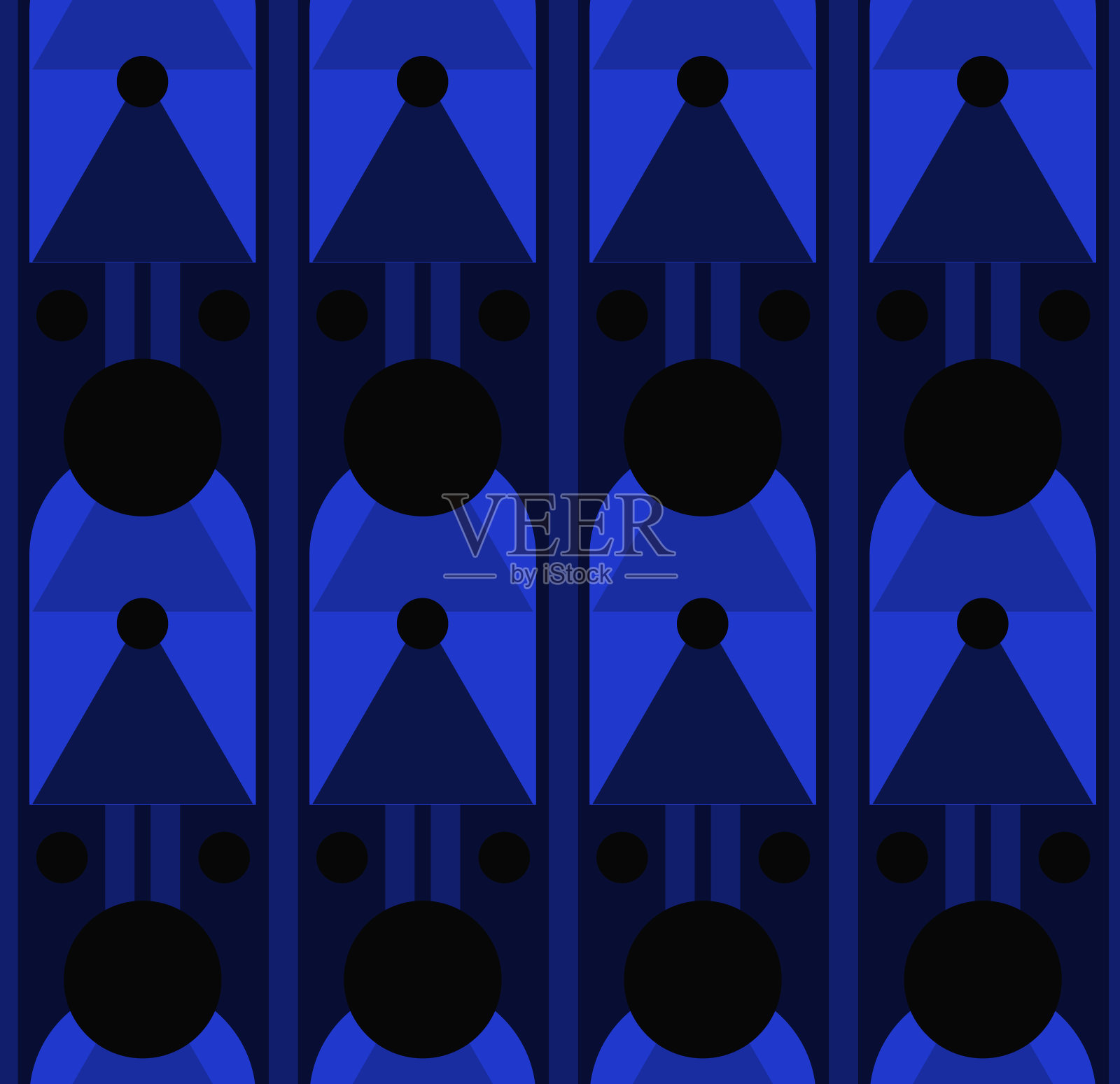 摘要几何人字形无缝花纹设计插画图片素材