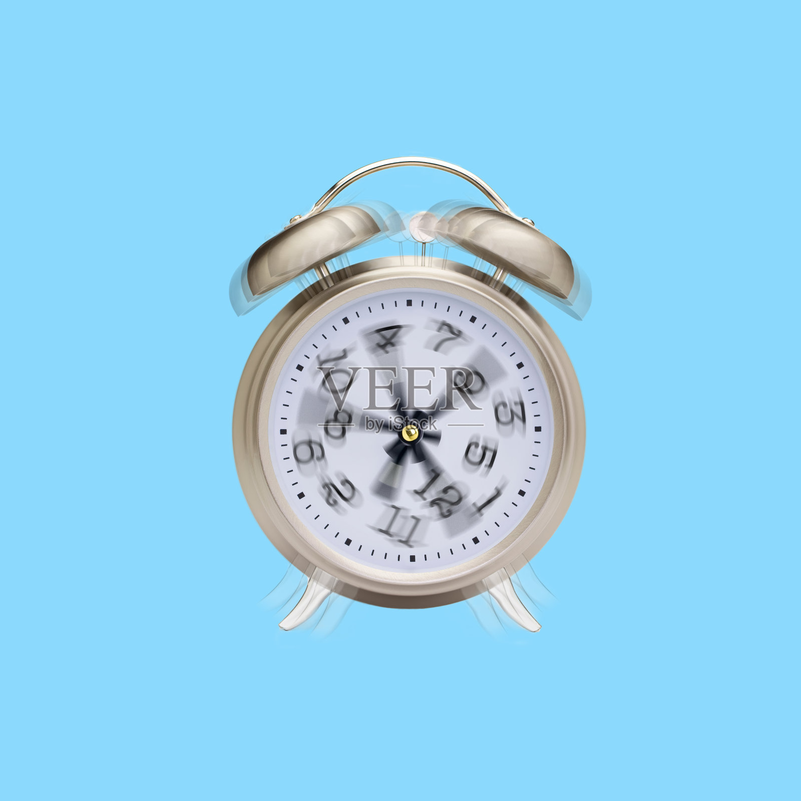 铃声闹钟概念与乱码，随机数字照片摄影图片