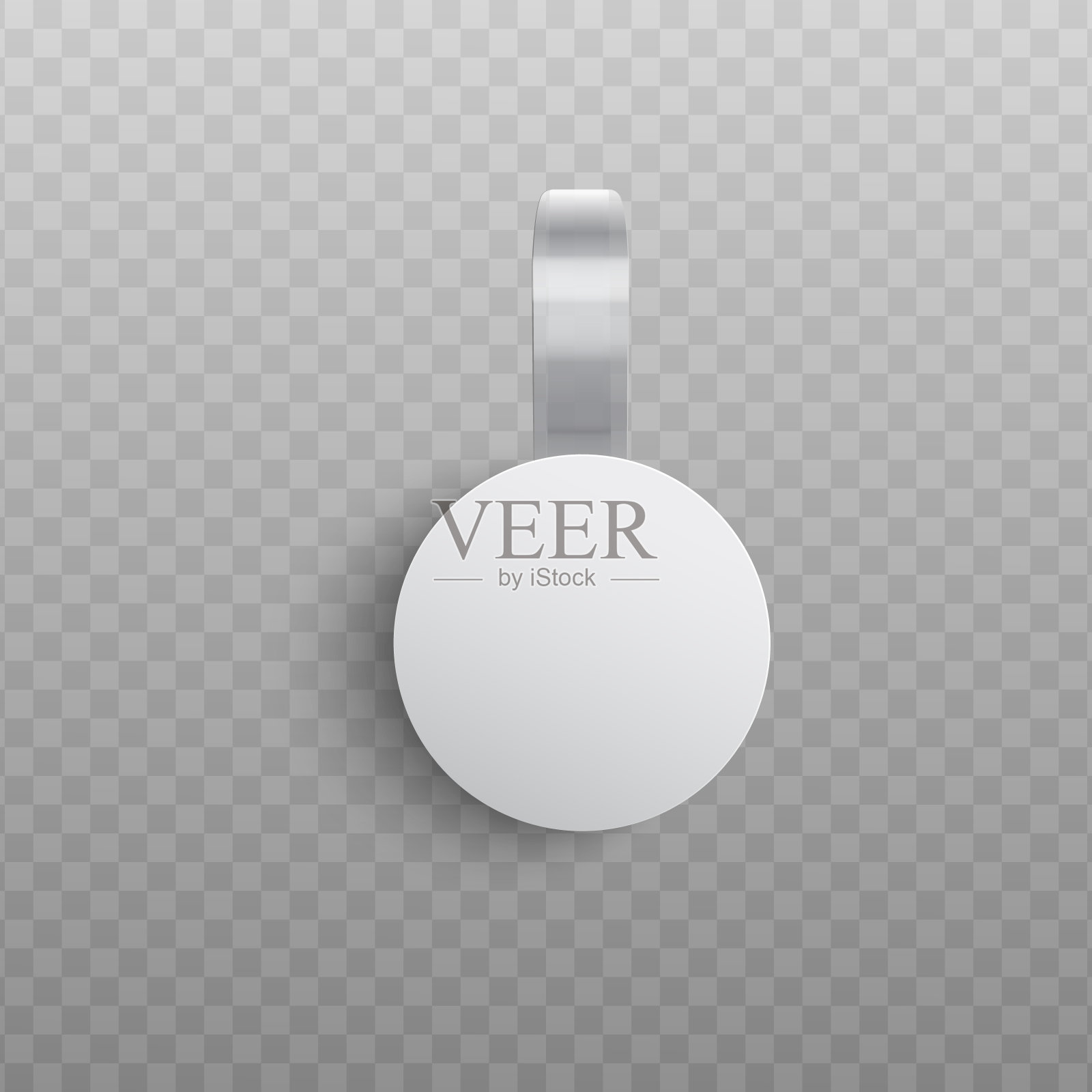 定制广告摆动模型在现实的风格。设计元素图片