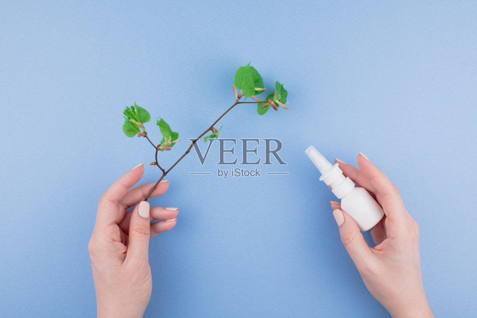 季节性春季过敏的概念照片摄影图片