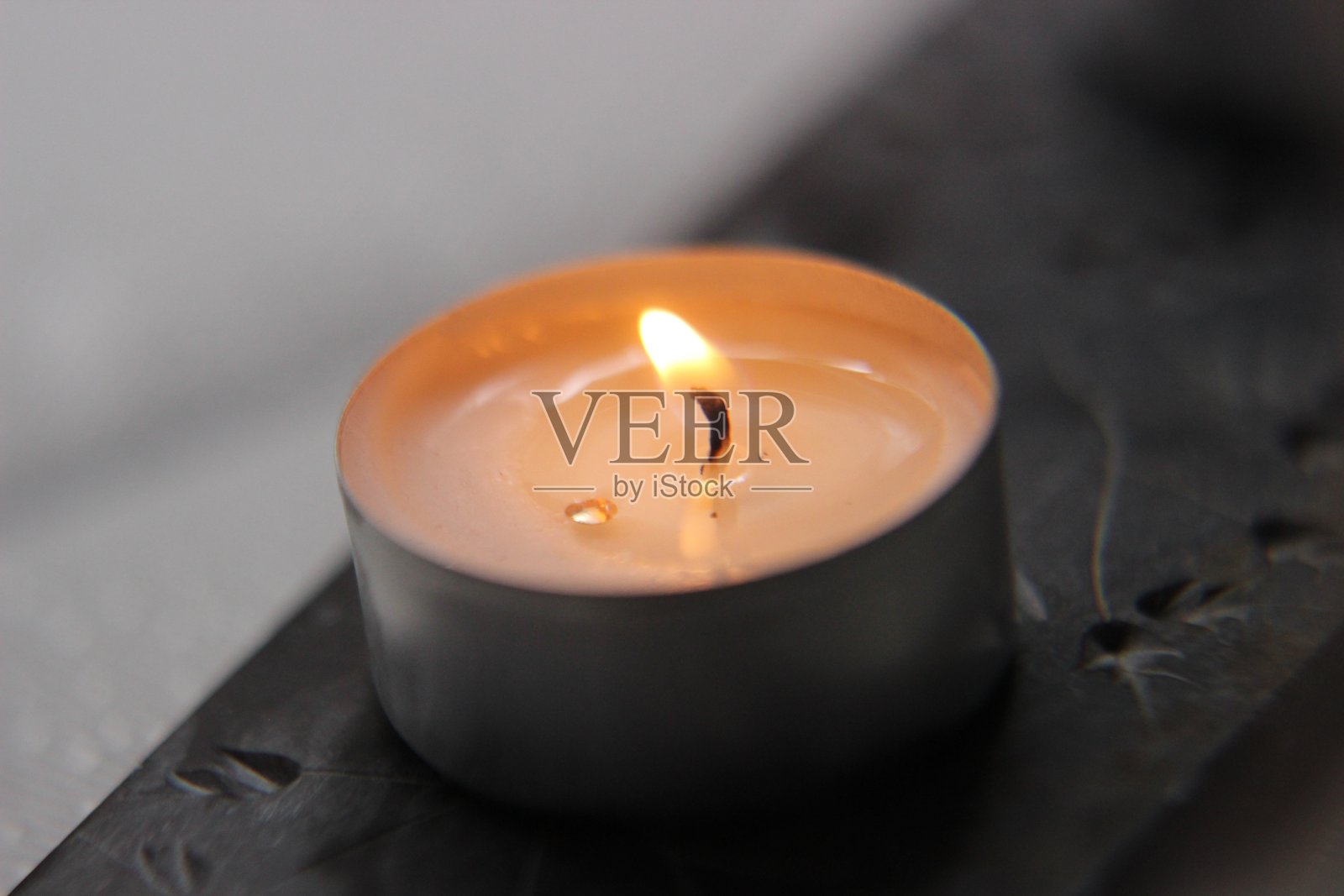 茶蜡蜡烛照片摄影图片