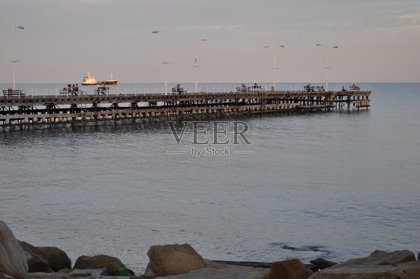 塞浦路斯美丽的利马索尔·莫洛斯照片摄影图片