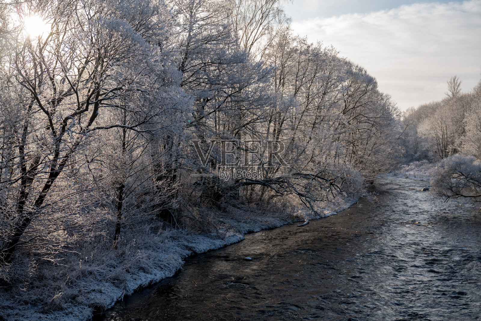 冬天的风景照片摄影图片