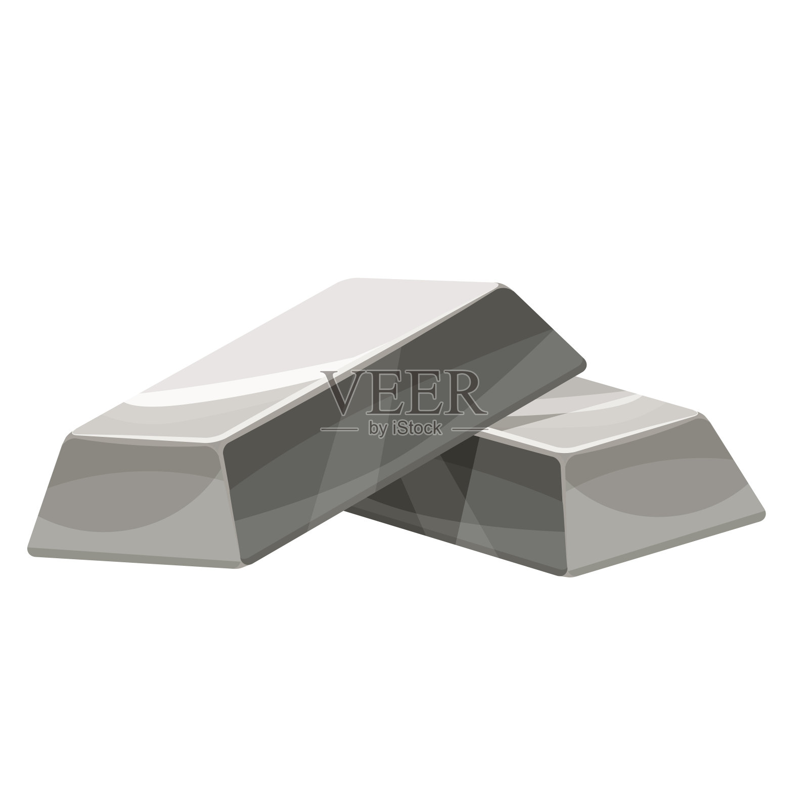 银条图标。卡通风格，插图，矢量图标为网页，游戏，应用程序，孤立插画图片素材