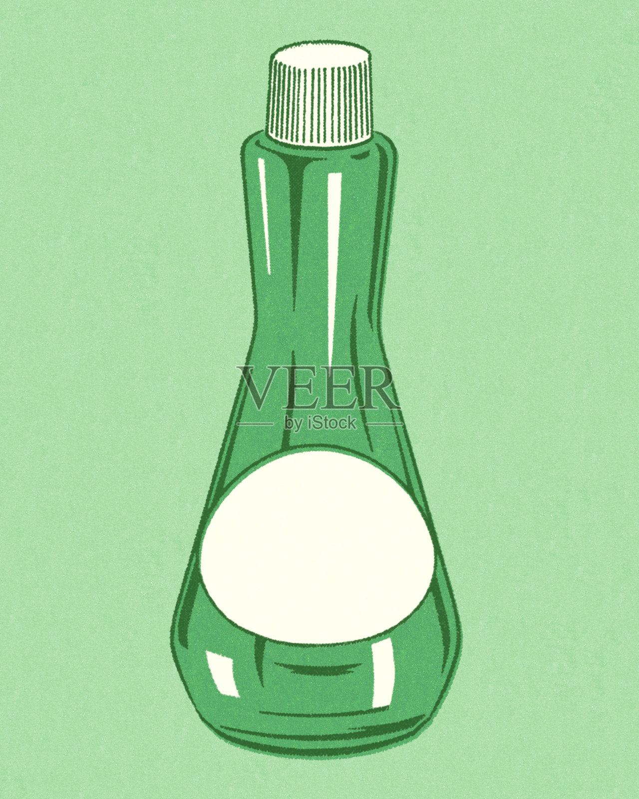 瓶装产品插画图片素材