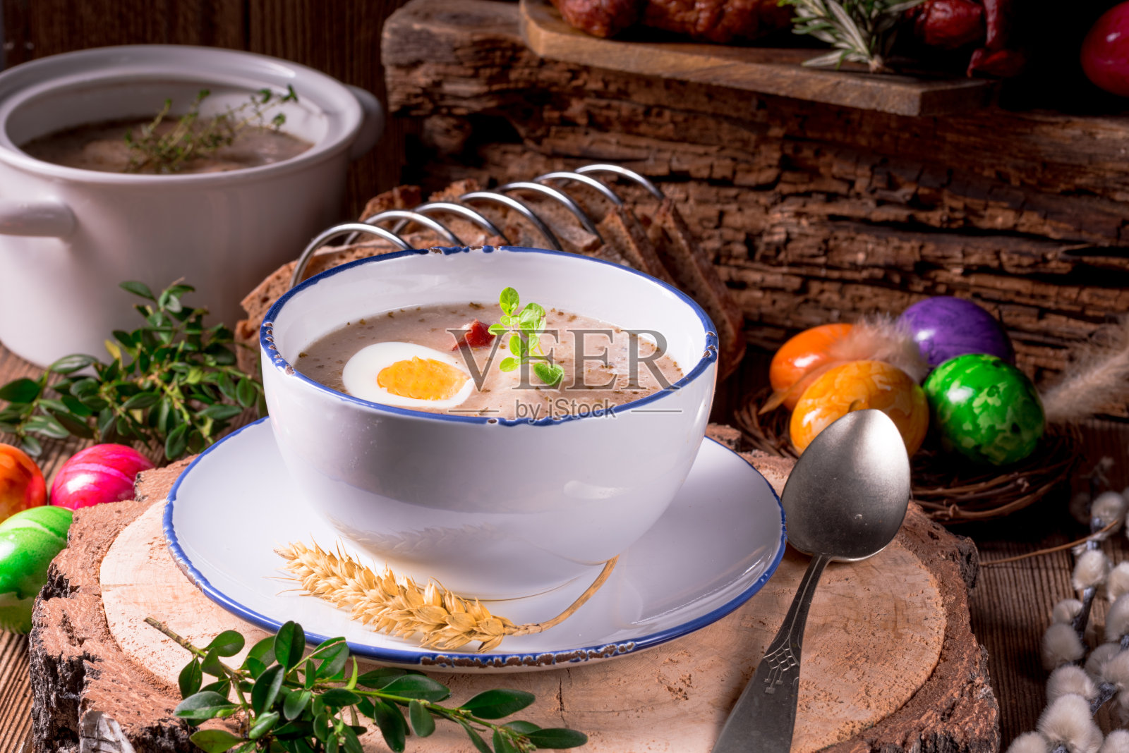 桌上食物的特写镜头照片摄影图片