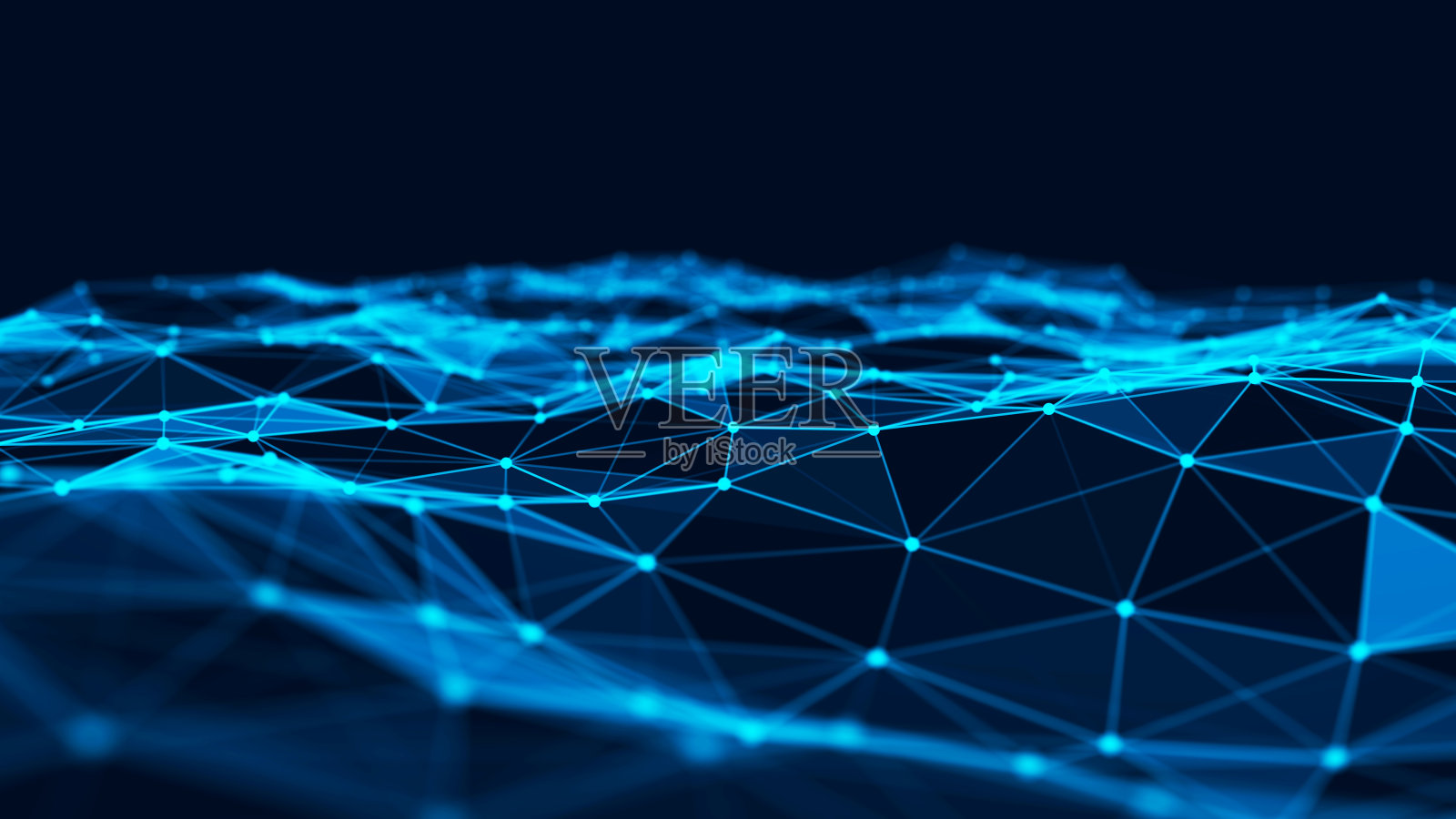 抽象的技术背景。网络连接结构。科学背景。大数据数字背景。3 d渲染。插画图片素材