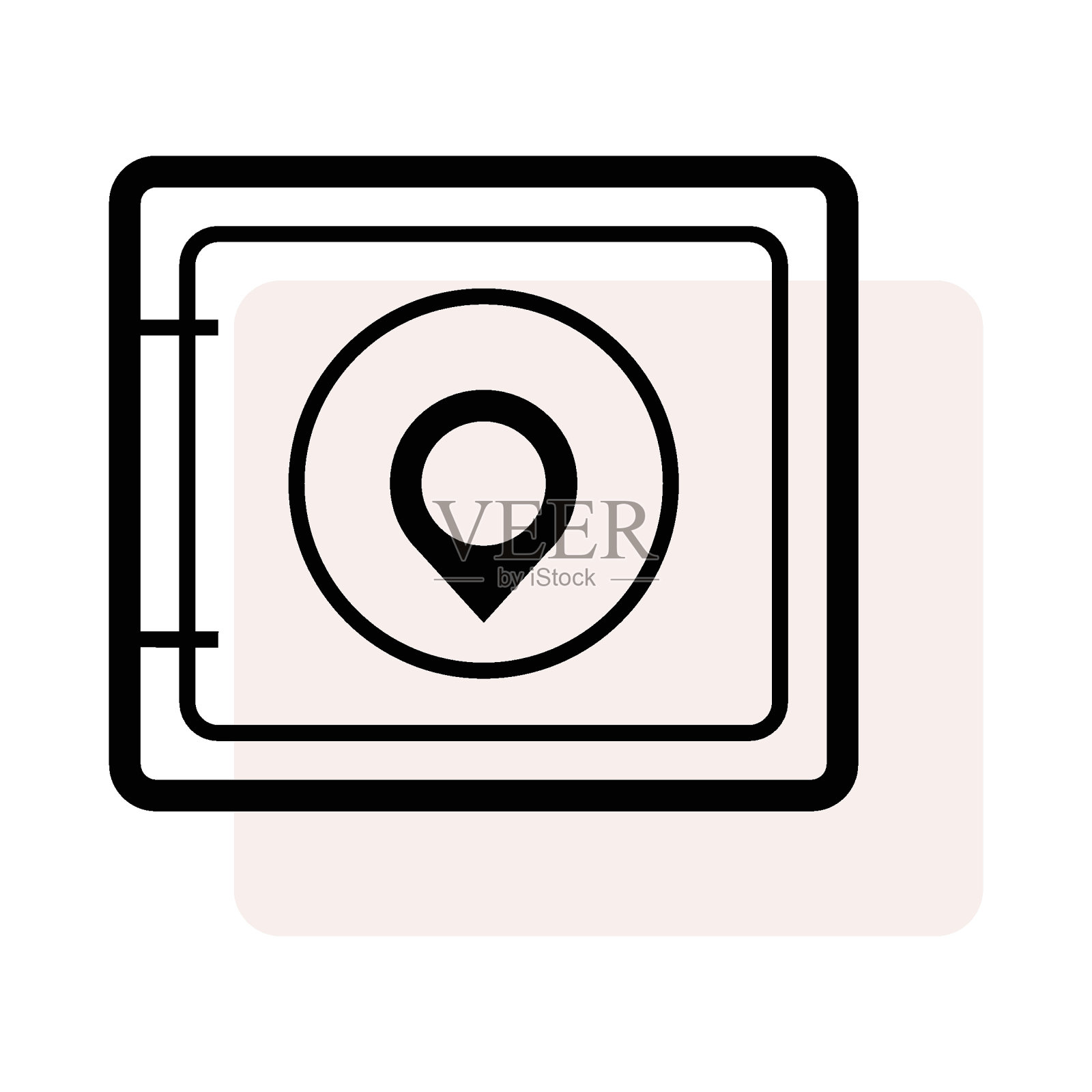 储物柜插画图片素材