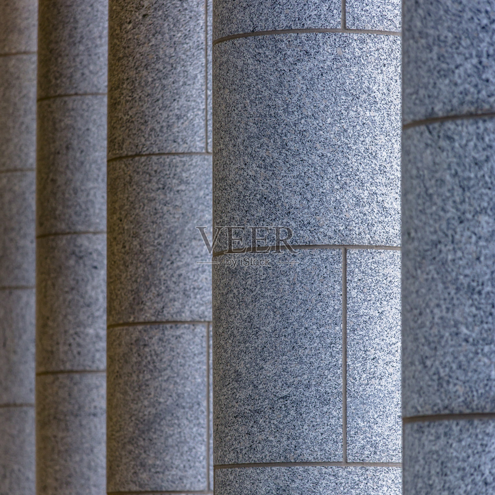 犹他州首府大楼巨大的石柱照片摄影图片