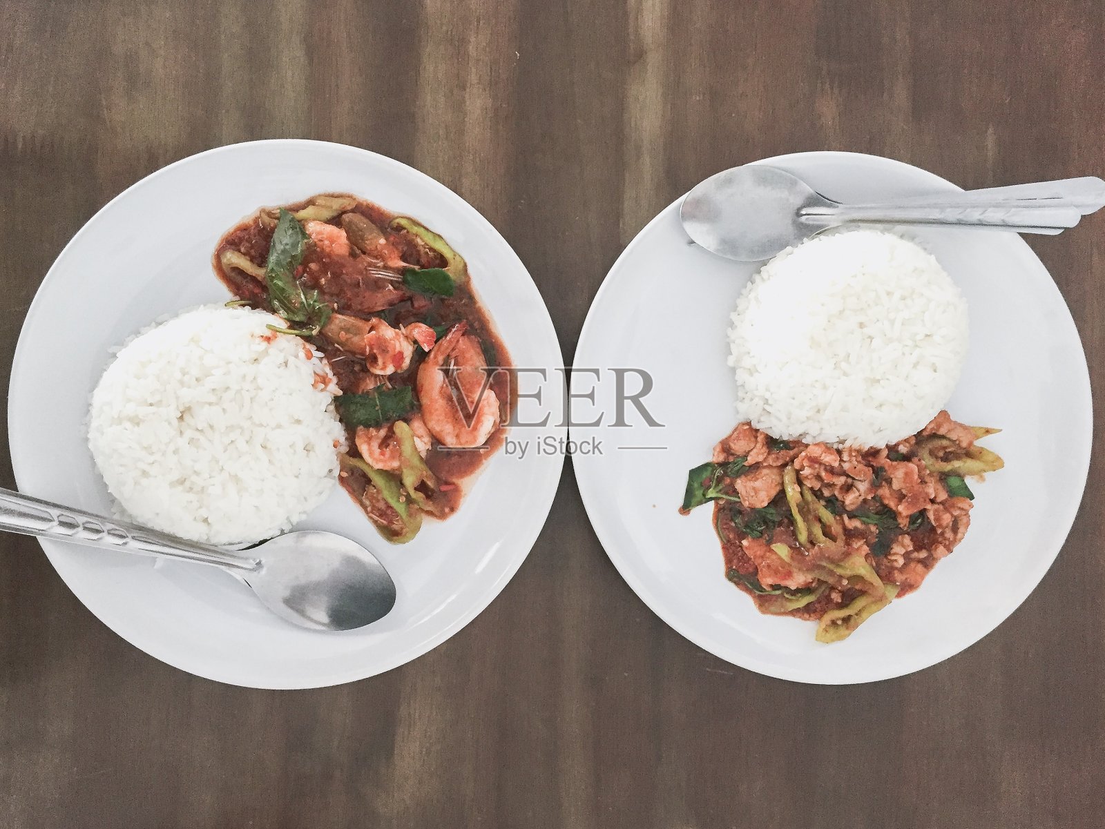 喜欢泰国的食物。照片摄影图片