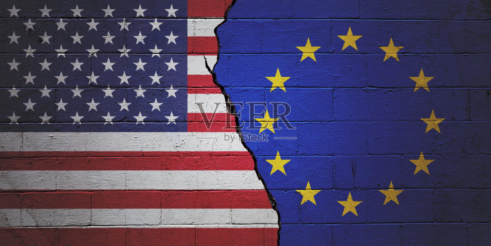 美国对欧盟照片摄影图片