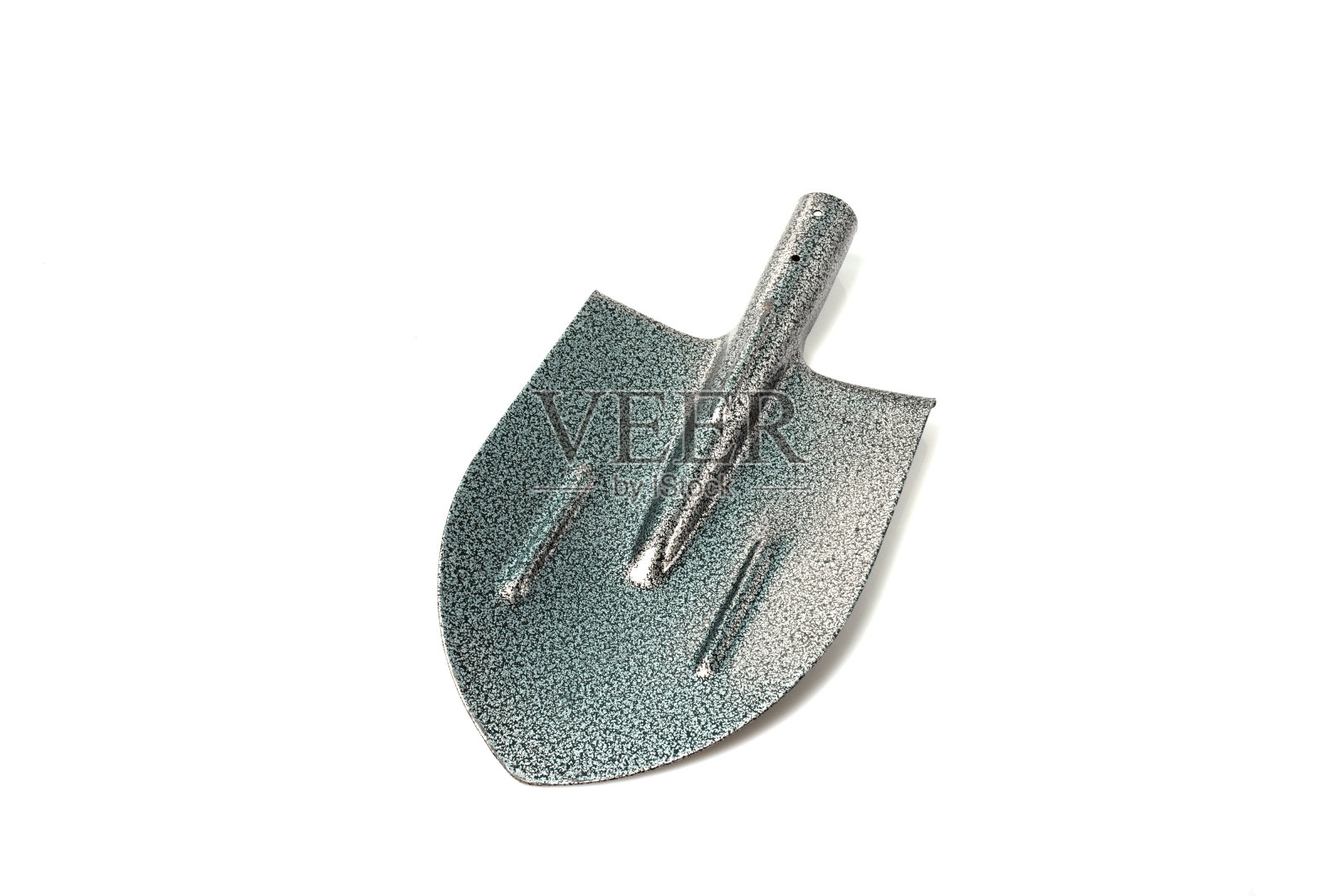 部分铲孤立在白色背景上照片摄影图片