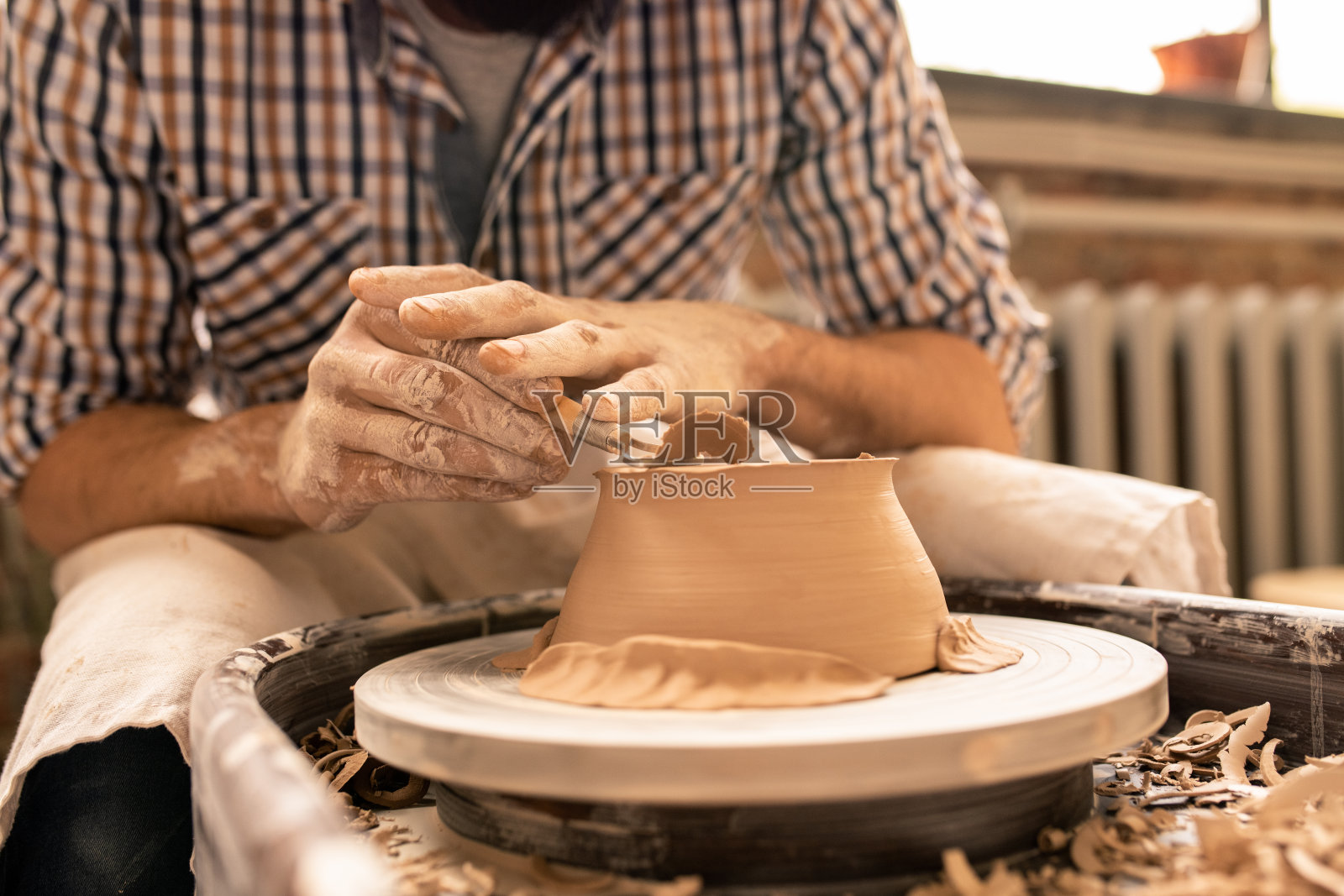 压平碗底照片摄影图片