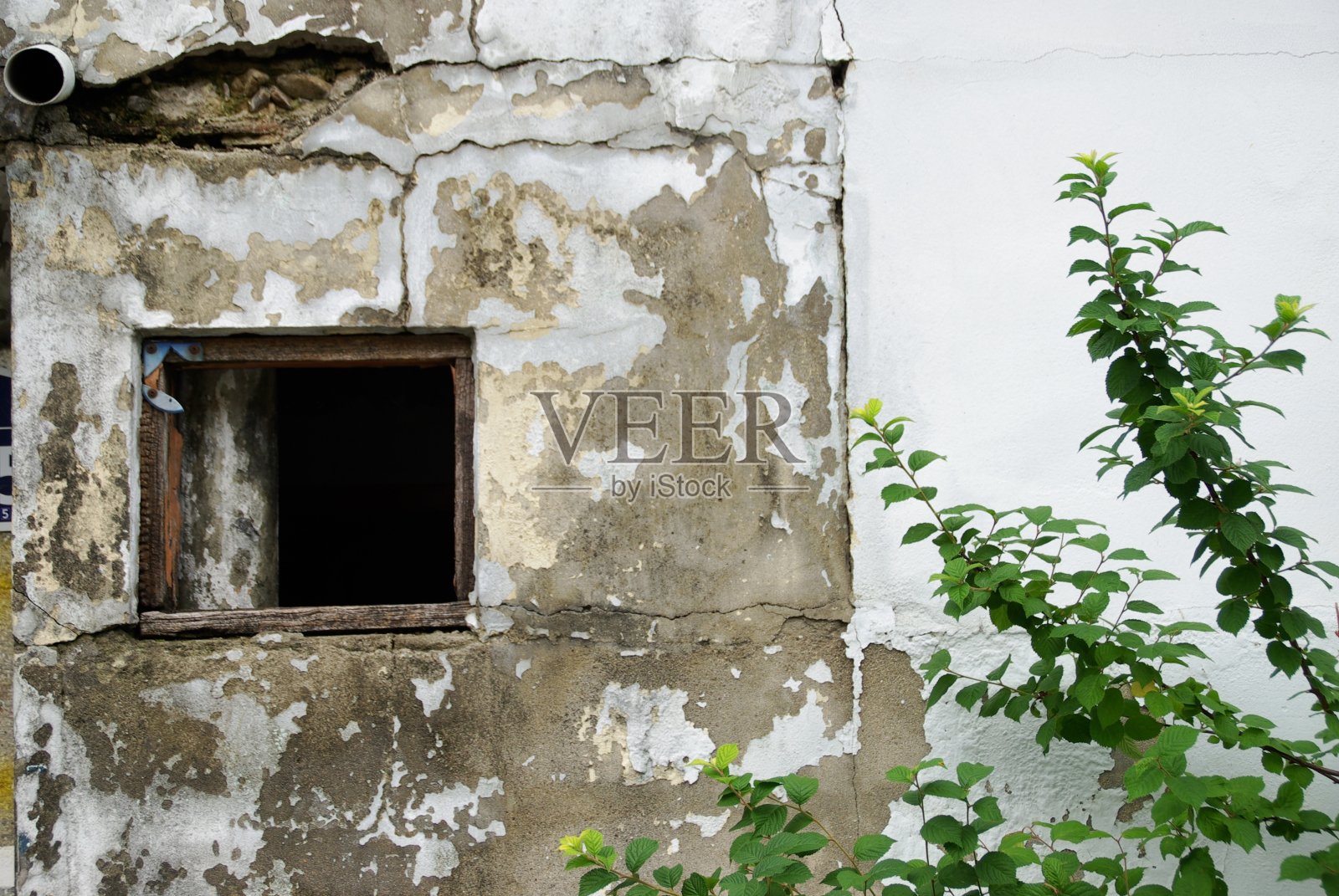 重建区内的空屋景色照片摄影图片