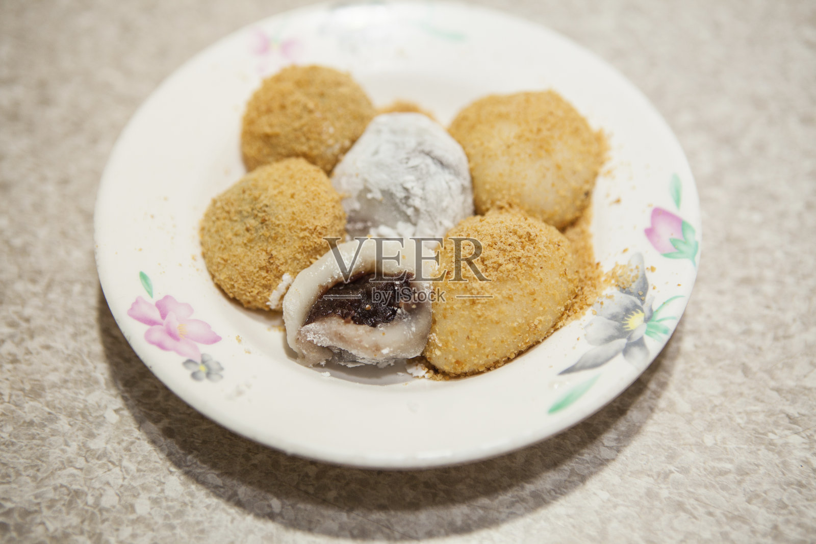 中华路夜市中国麻糬之王照片摄影图片