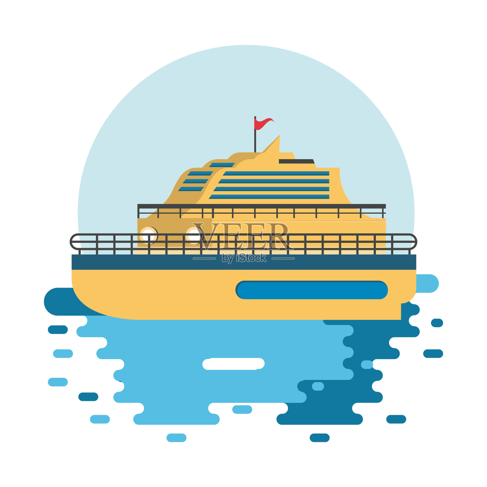 费里斯河游船旅游设计元素图片