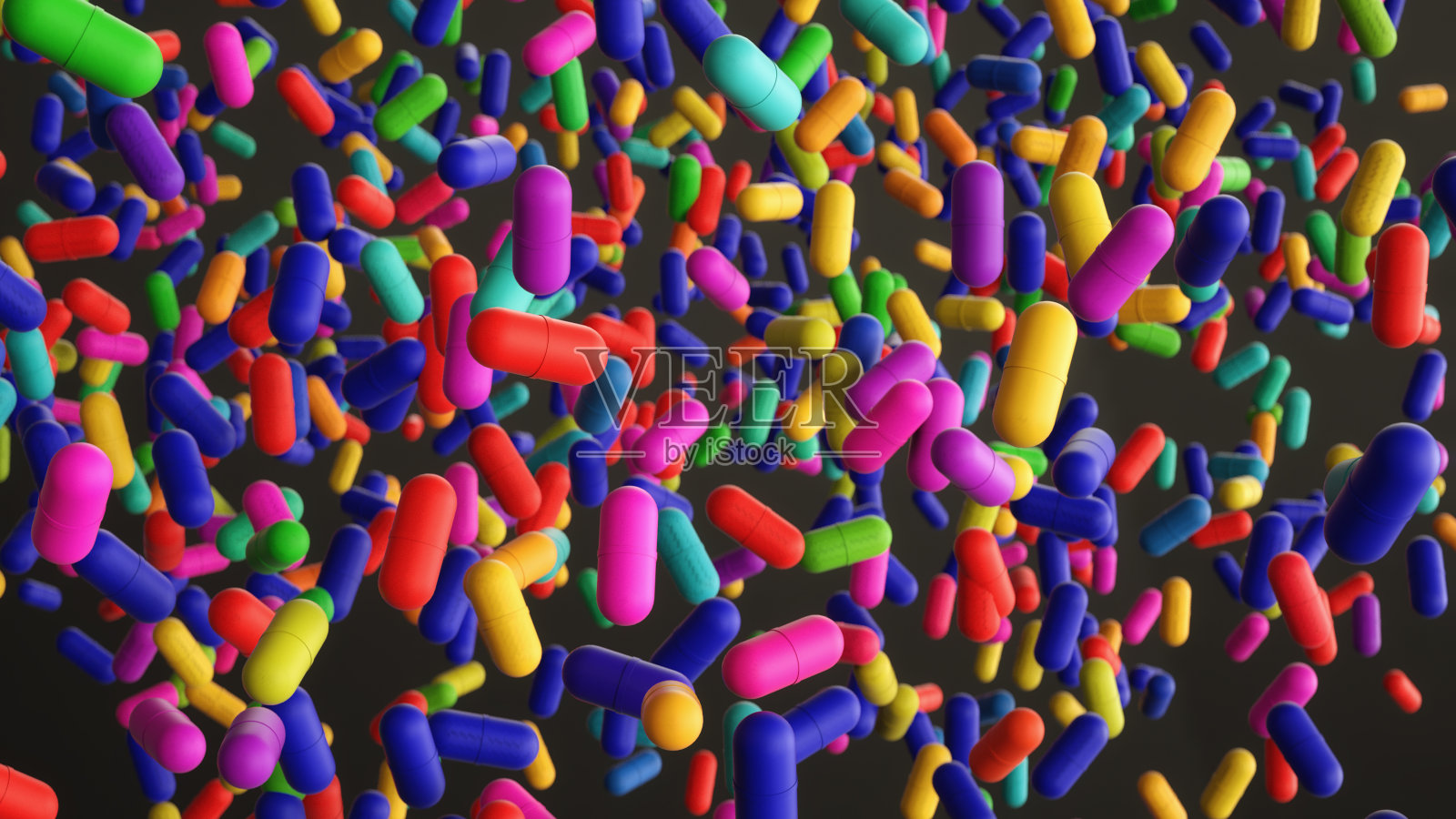 3d药胶囊背景插图照片摄影图片