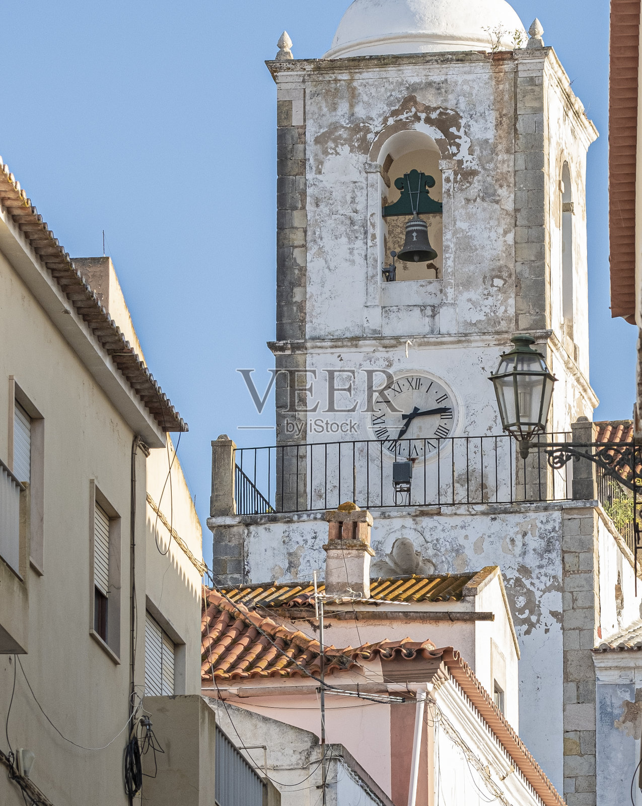 葡萄牙阿尔加维拉各斯的教堂照片摄影图片