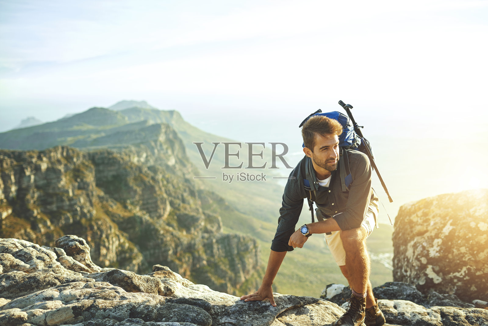 掌握每一座山照片摄影图片