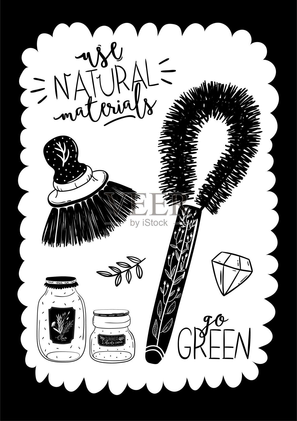 3204年生态插画图片素材