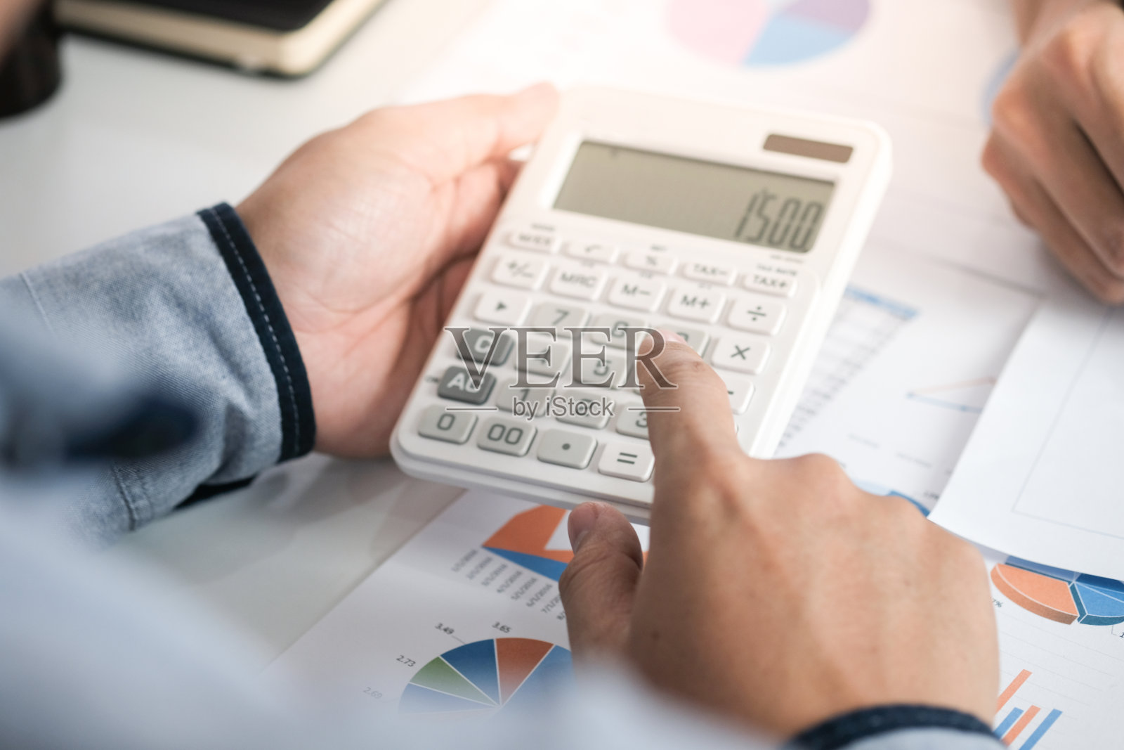 商务人士会面设计创意专业投资者工作的新启动项目。的概念。在职业务规划照片摄影图片