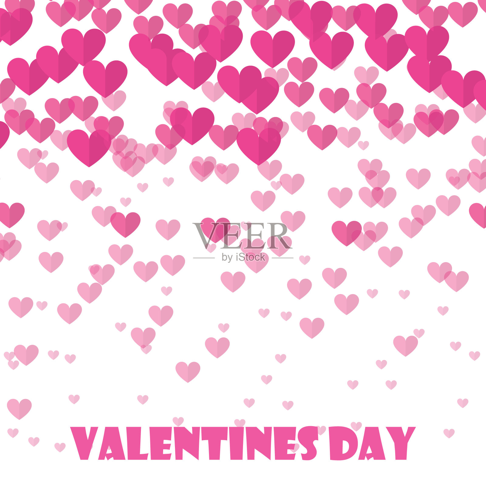 情人节贺卡插画图片素材